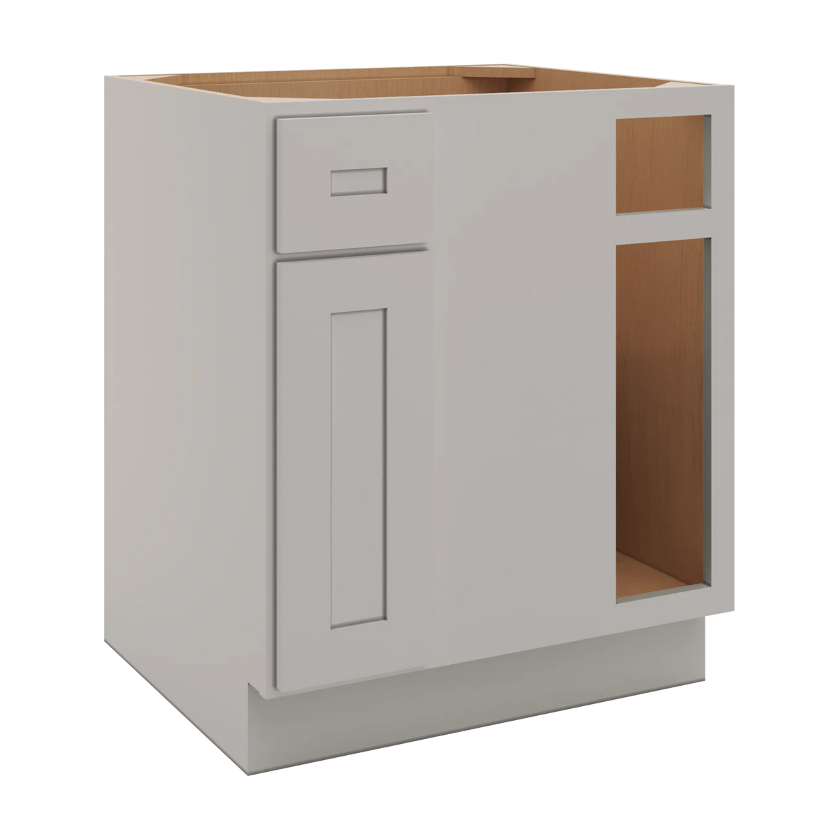 CNC Luxor 5-Piece Misty Grey 36 To 39" W X 32 1/2" H Blind Base Cabinet
