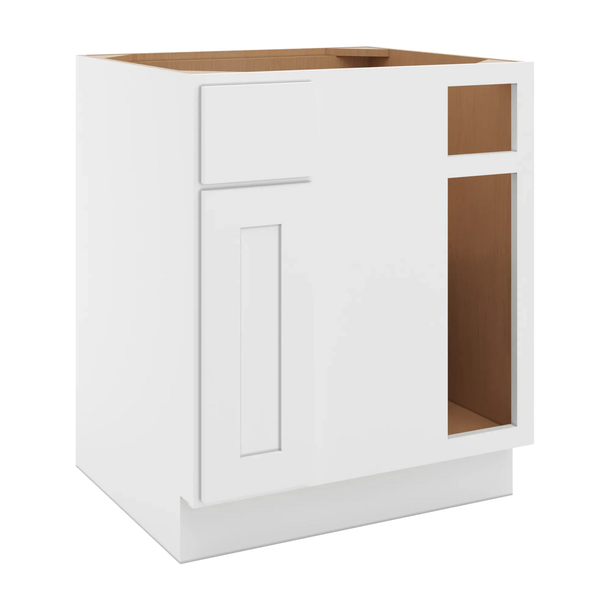 cnc luxor white 36 to 39 w x 32 1 2 h blind base cabinet