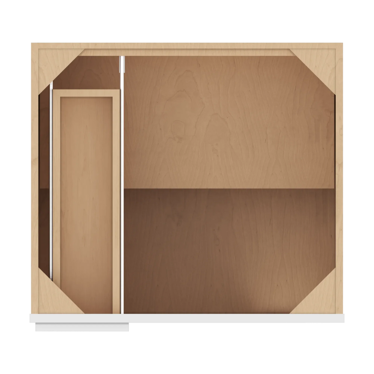 cnc luxor white 36 to 39 w x 32 1 2 h blind base cabinet
