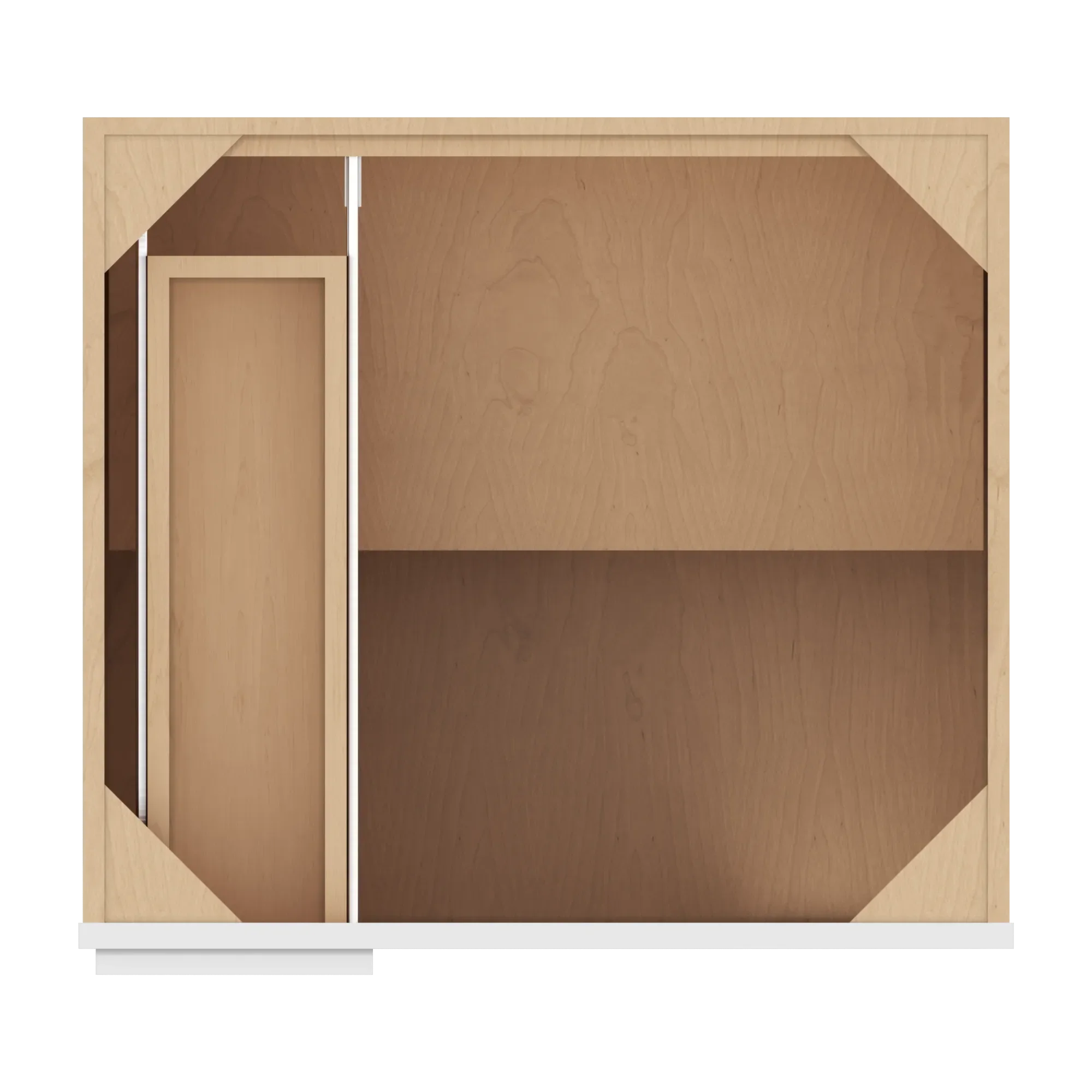 cnc luxor 5 piece white 36 to 39 w x 34 1 2 h blind base cabinet