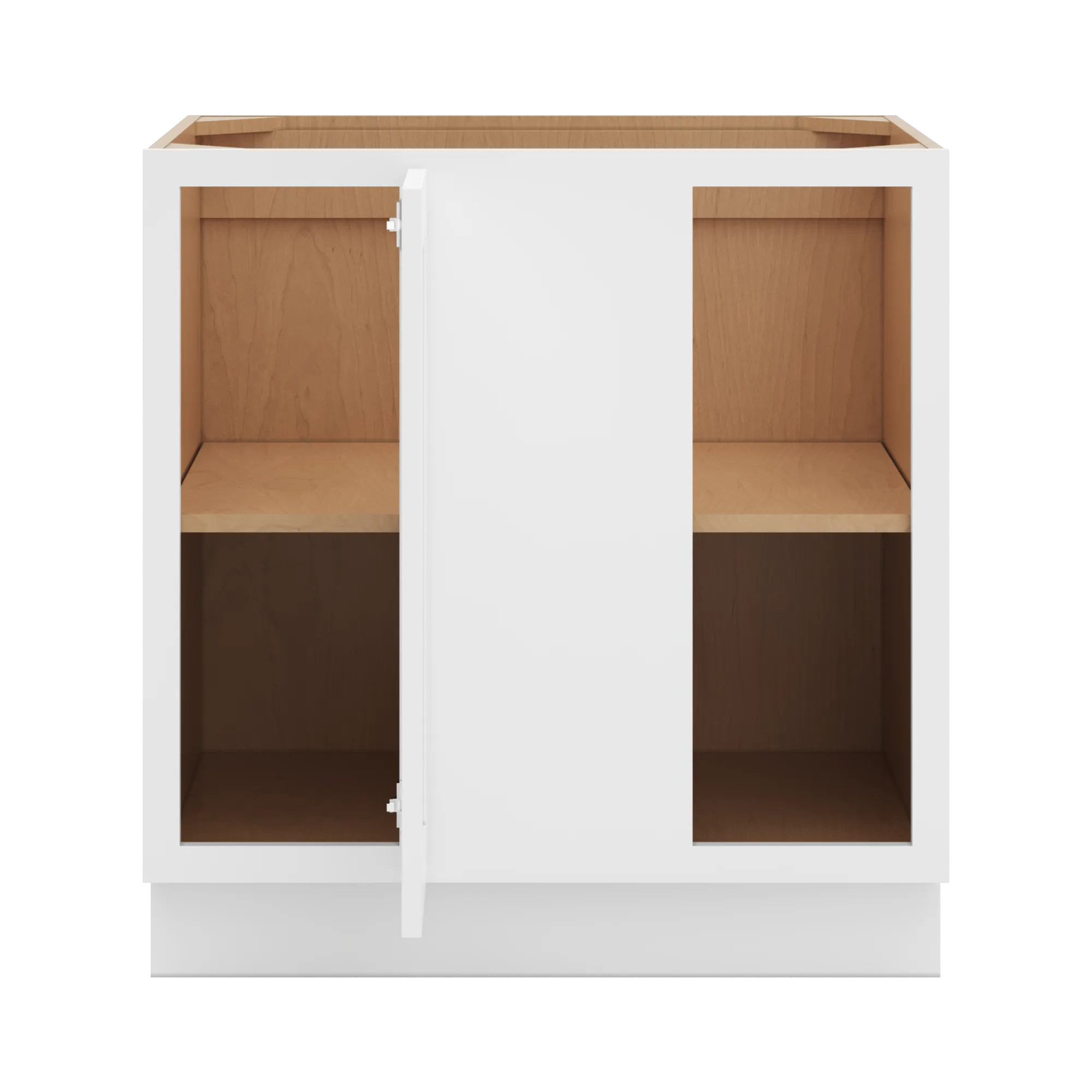 cnc luxor 5 piece white 39 to 42 w x 34 1 2 h full height blind base cabinet