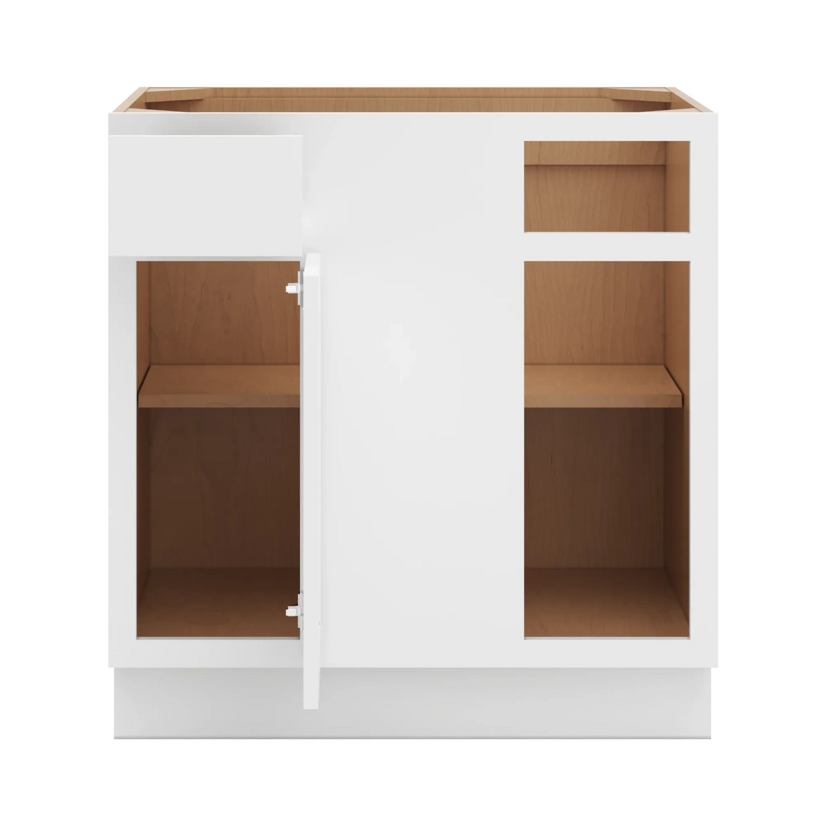 cnc luxor white 39 to 42 w x 34 1 2 h blind base cabinet