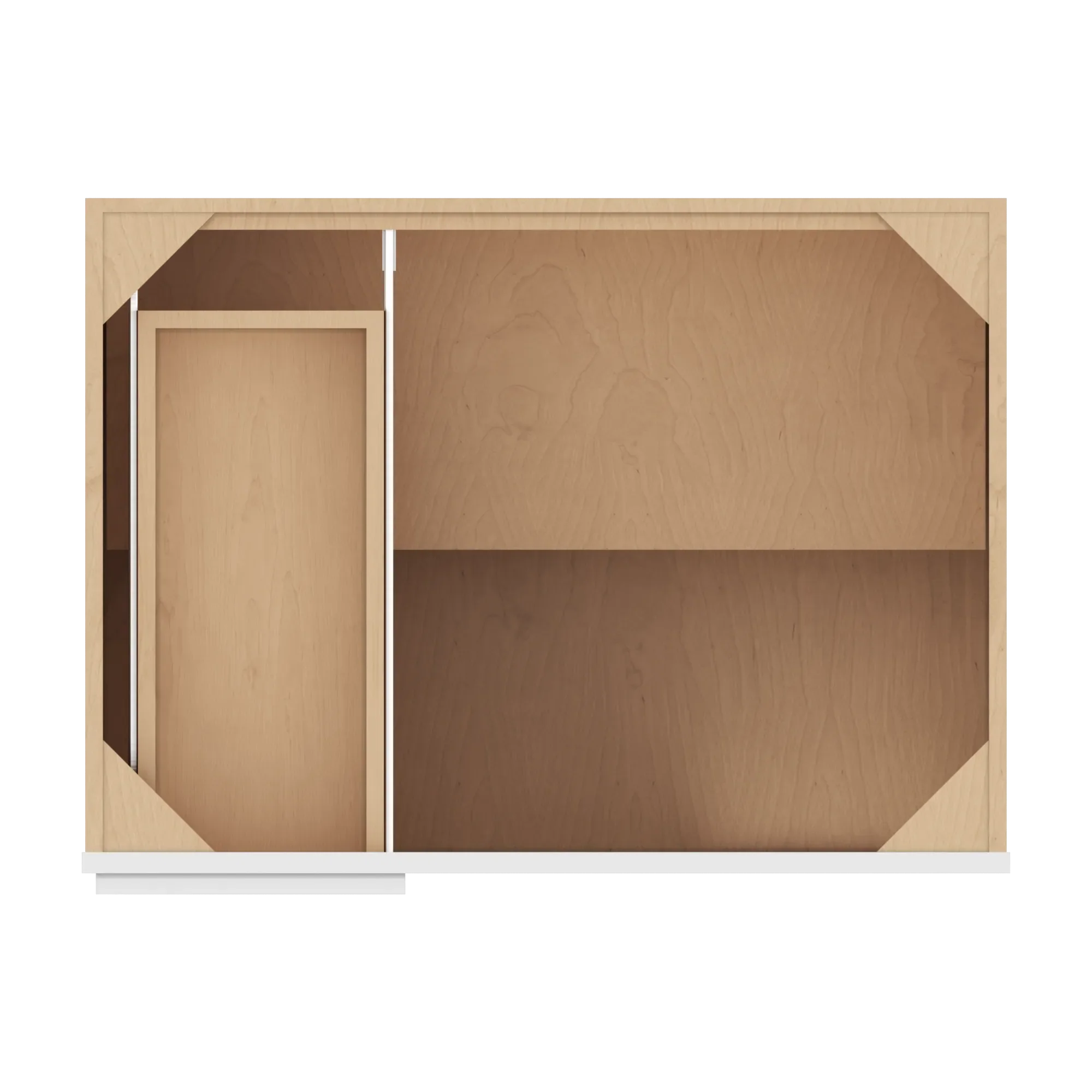 cnc luxor 5 piece white 39 to 42 w x 34 1 2 h blind base cabinet
