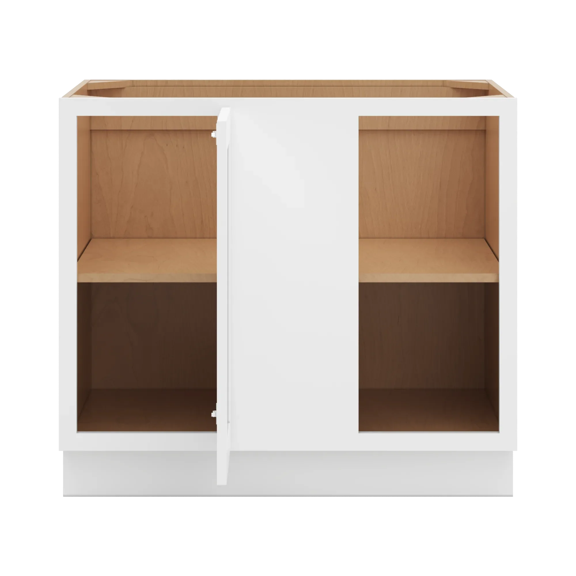 cnc luxor 5 piece white 42 to 45 w x 34 1 2 h full height blind base cabinet