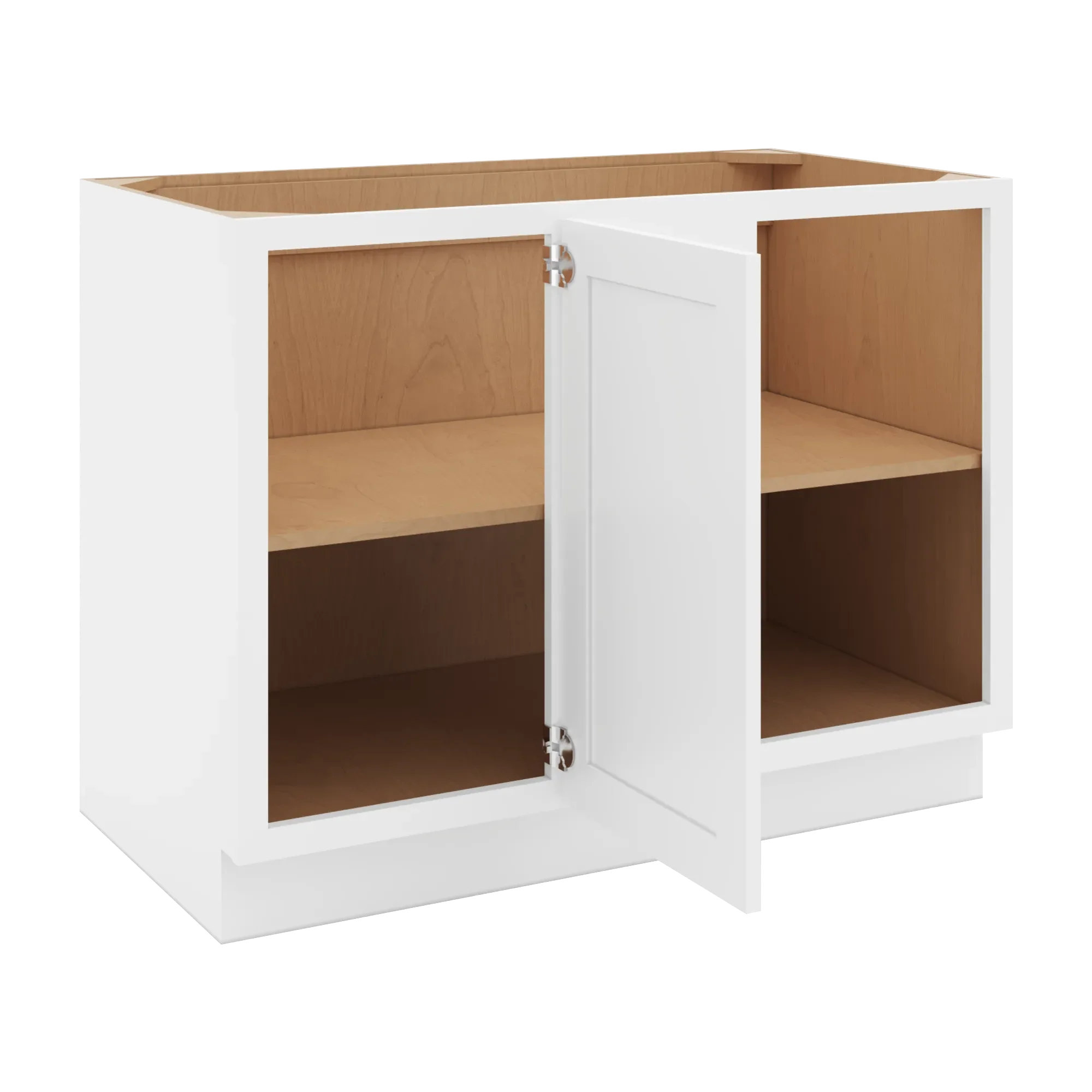 cnc luxor 5 piece white 45 to 48 w x 34 1 2 h full height blind base cabinet