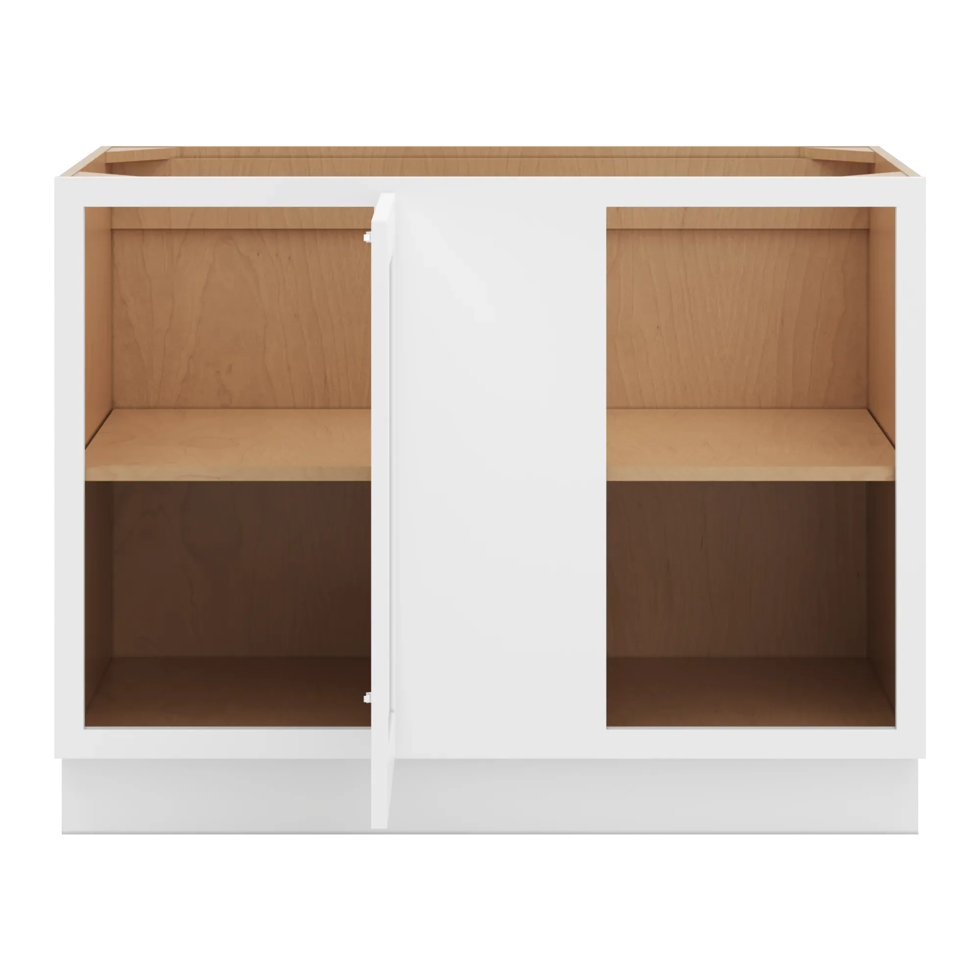 cnc luxor 5 piece white 45 to 48 w x 34 1 2 h full height blind base cabinet
