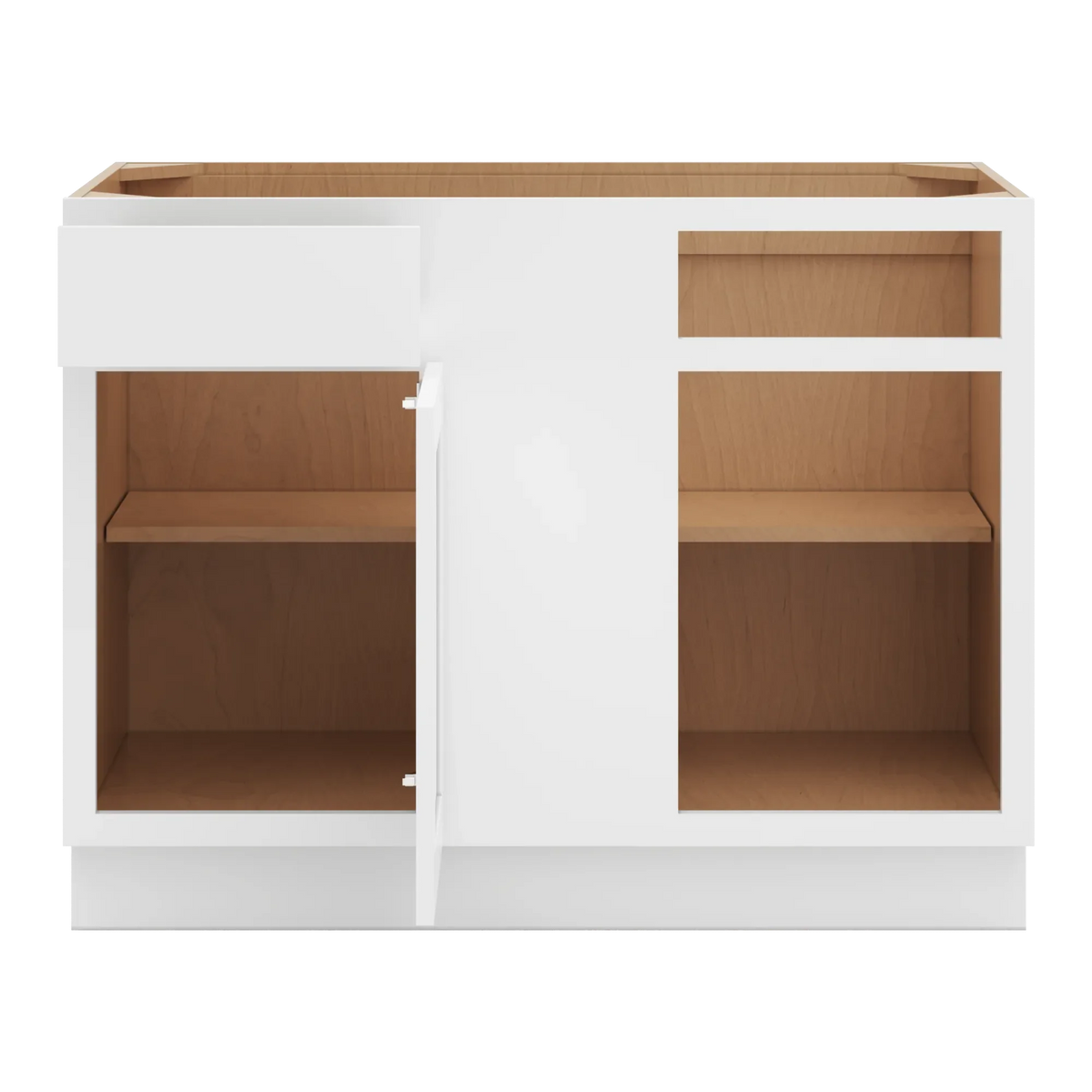 cnc luxor white 45 to 48 w x 34 1 2 h blind base cabinet