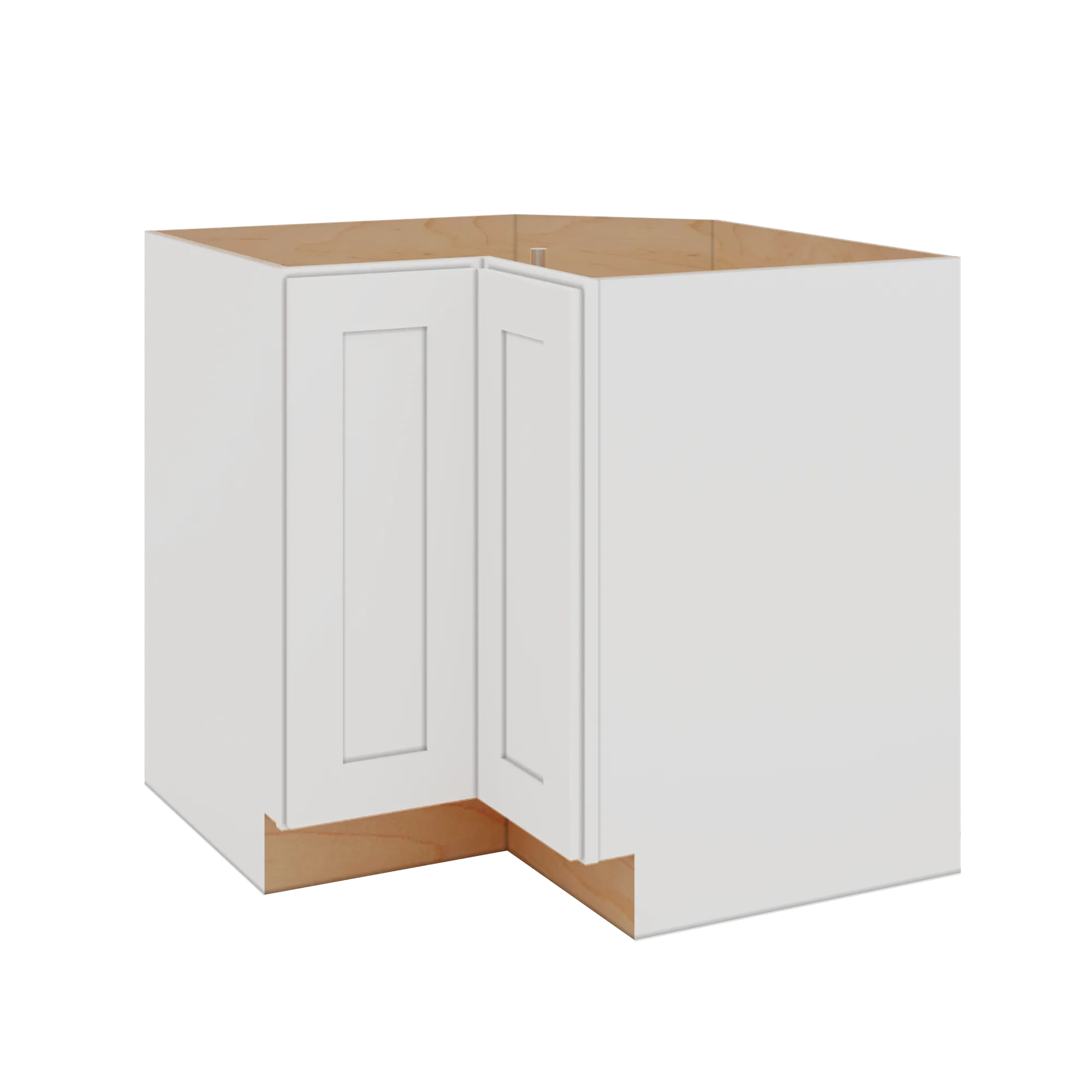 Modernform Cabinet White Shaker 36" W X 34 1/2" H X 24" D Lazy Susan Base Cabinet