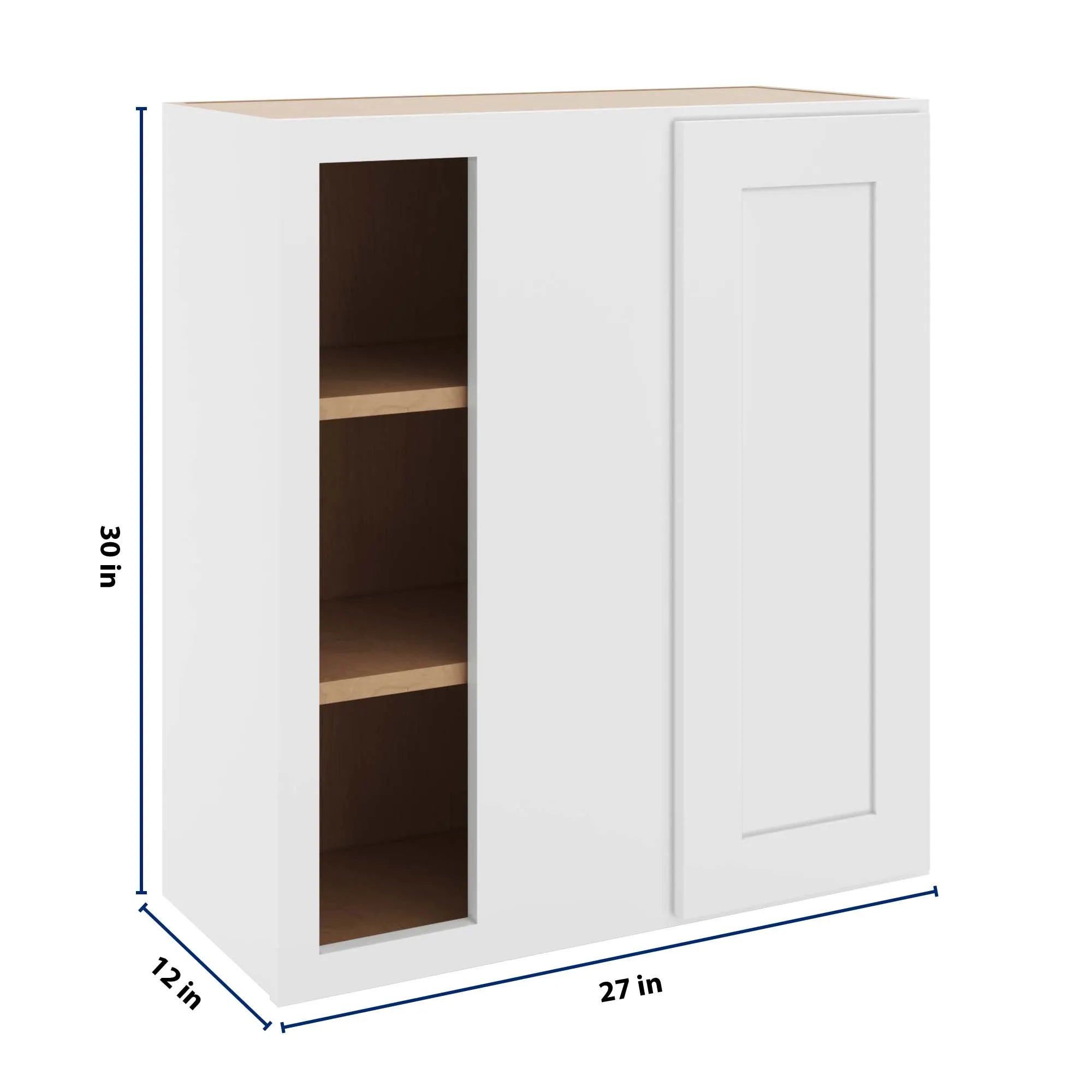BLW273030 Close Angle White