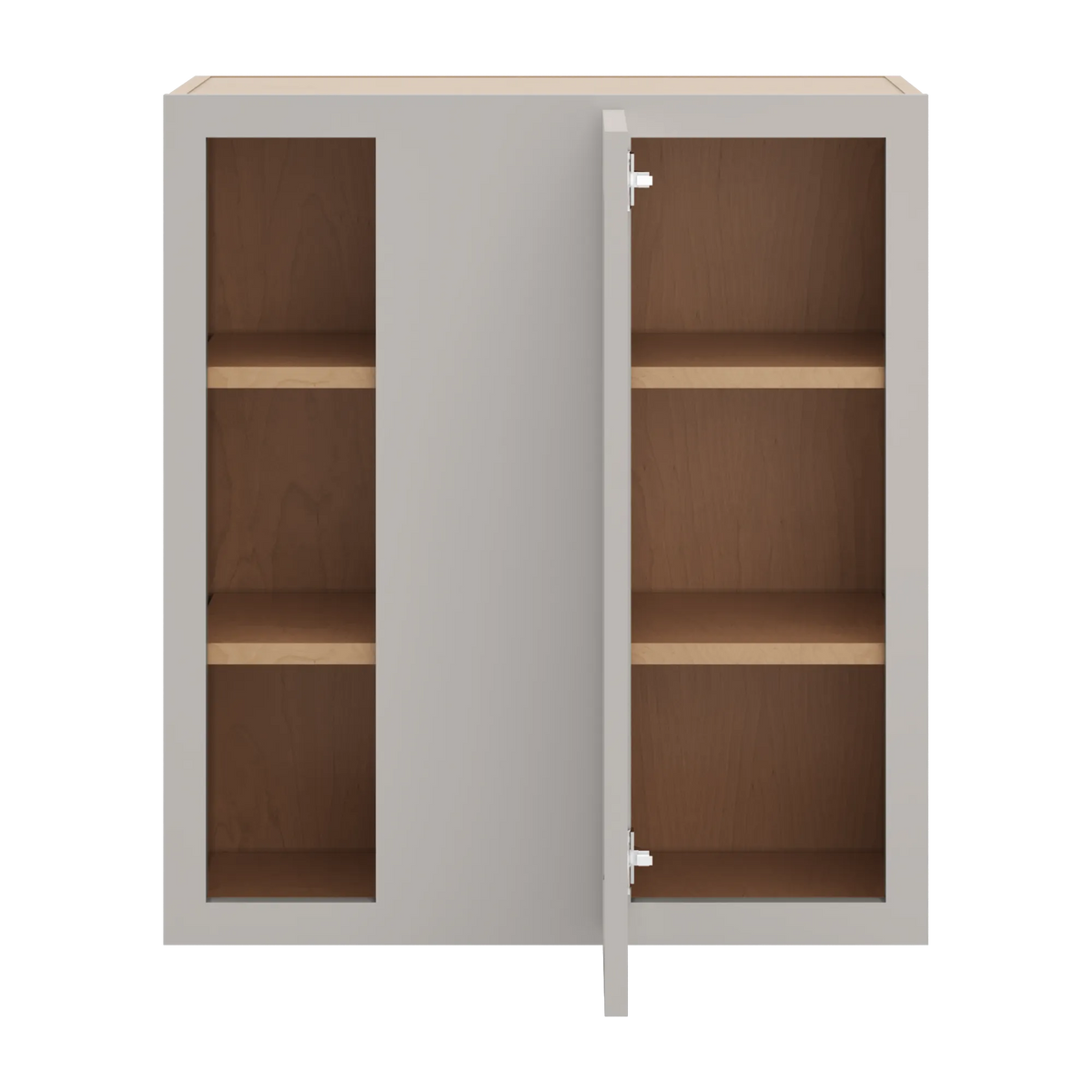 cnc luxor 5 piece misty grey 27 to 30 w x 30 h blind wall cabinet