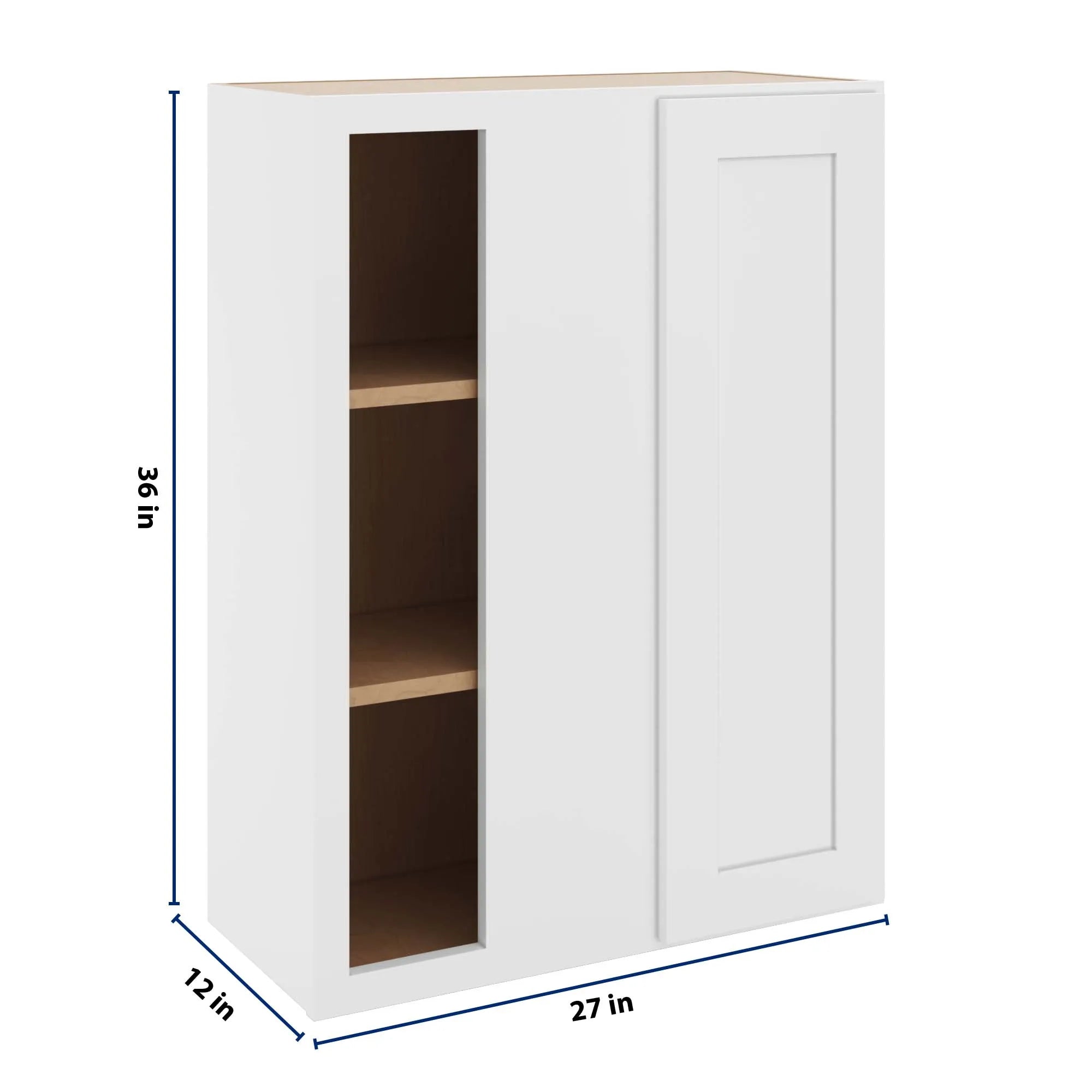 BLW273036 Close Angle White