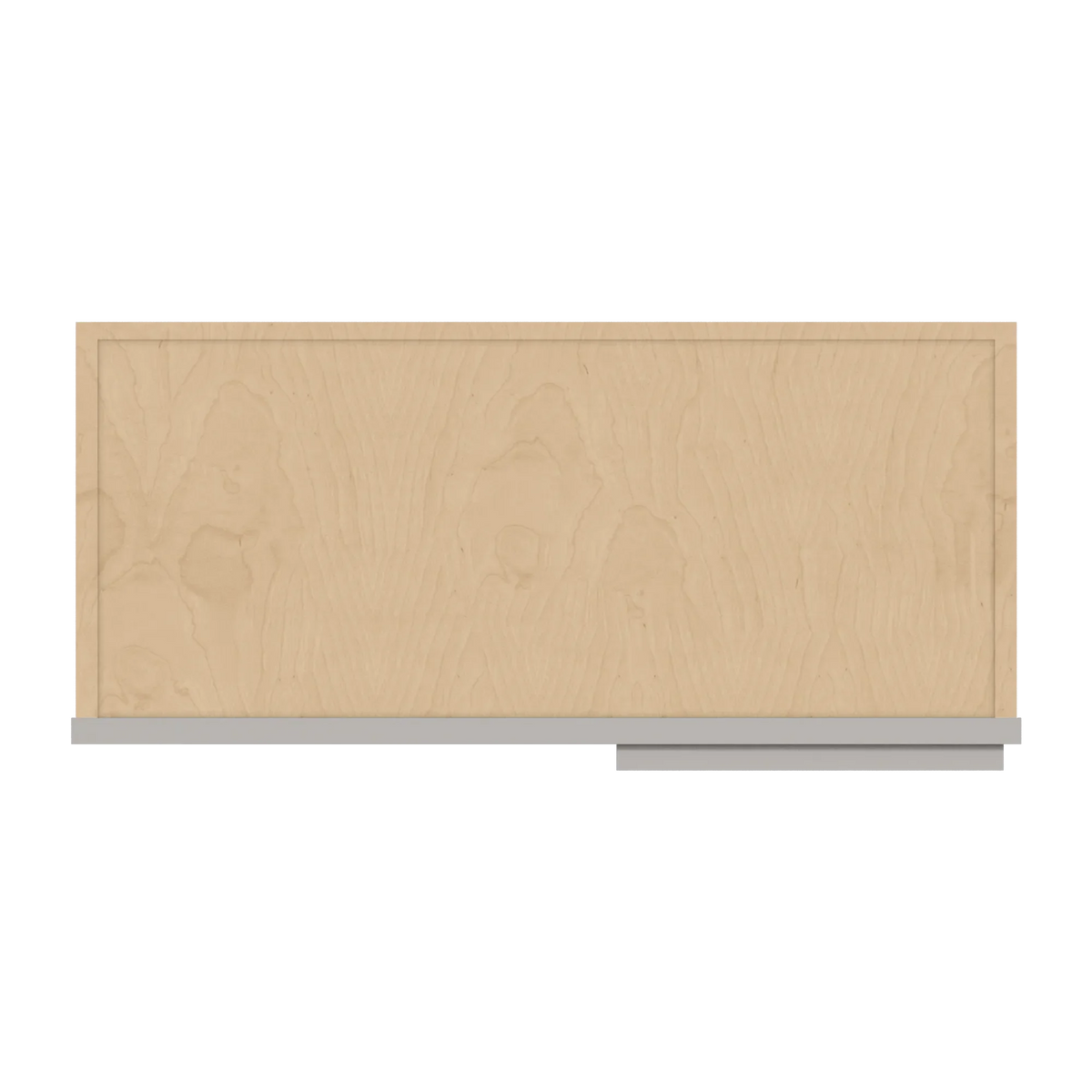 cnc luxor 5 piece misty grey 27 to 30 w x 36 h blind wall cabinet
