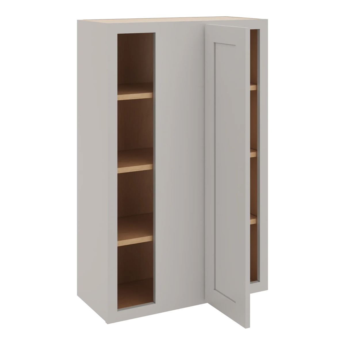 cnc luxor 5 piece misty grey 27 to 30 w x 42 h blind wall cabinet