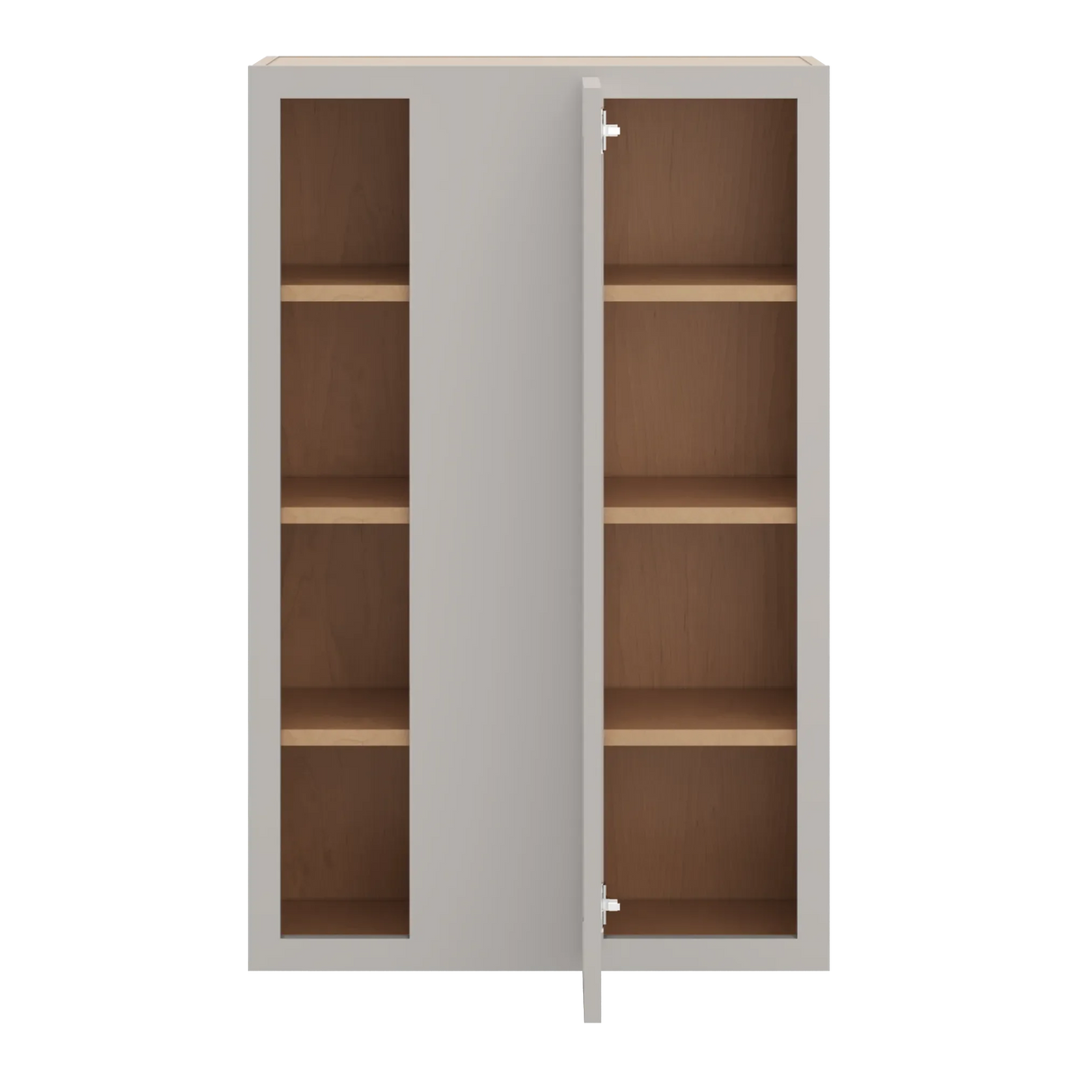 cnc luxor 5 piece misty grey 27 to 30 w x 42 h blind wall cabinet