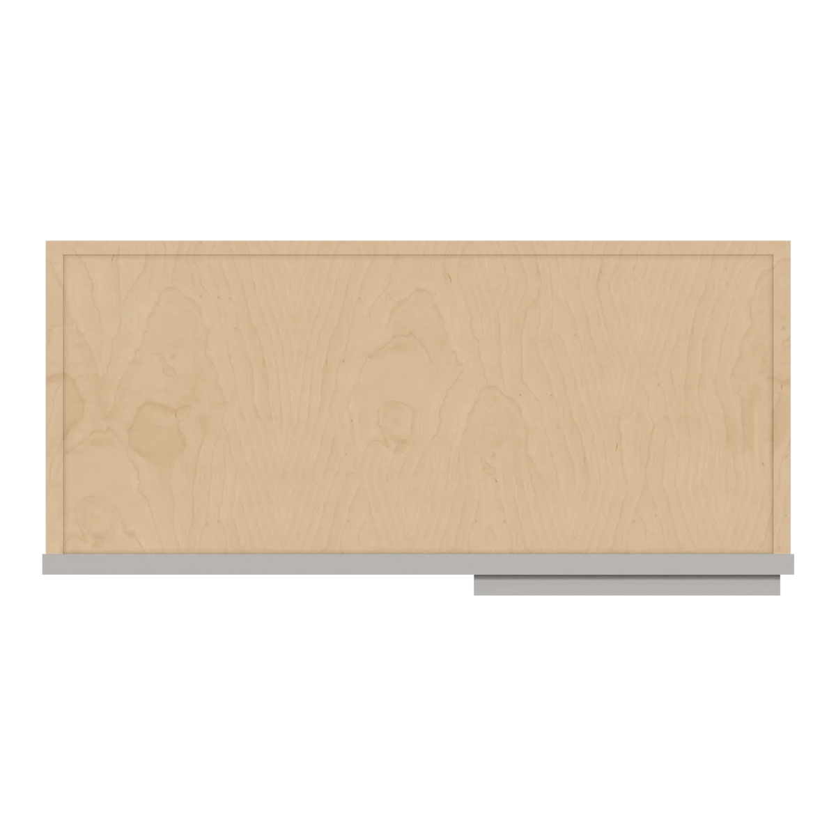 cnc luxor 5 piece misty grey 27 to 30 w x 42 h blind wall cabinet