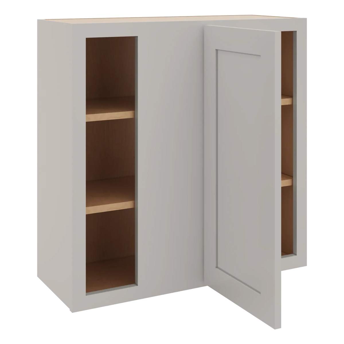 cnc luxor 5 piece misty grey 30 to 33 w x 30 h blind wall cabinet