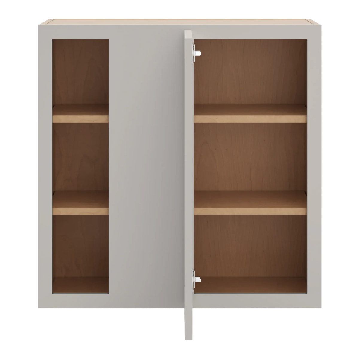 cnc luxor 5 piece misty grey 30 to 33 w x 30 h blind wall cabinet
