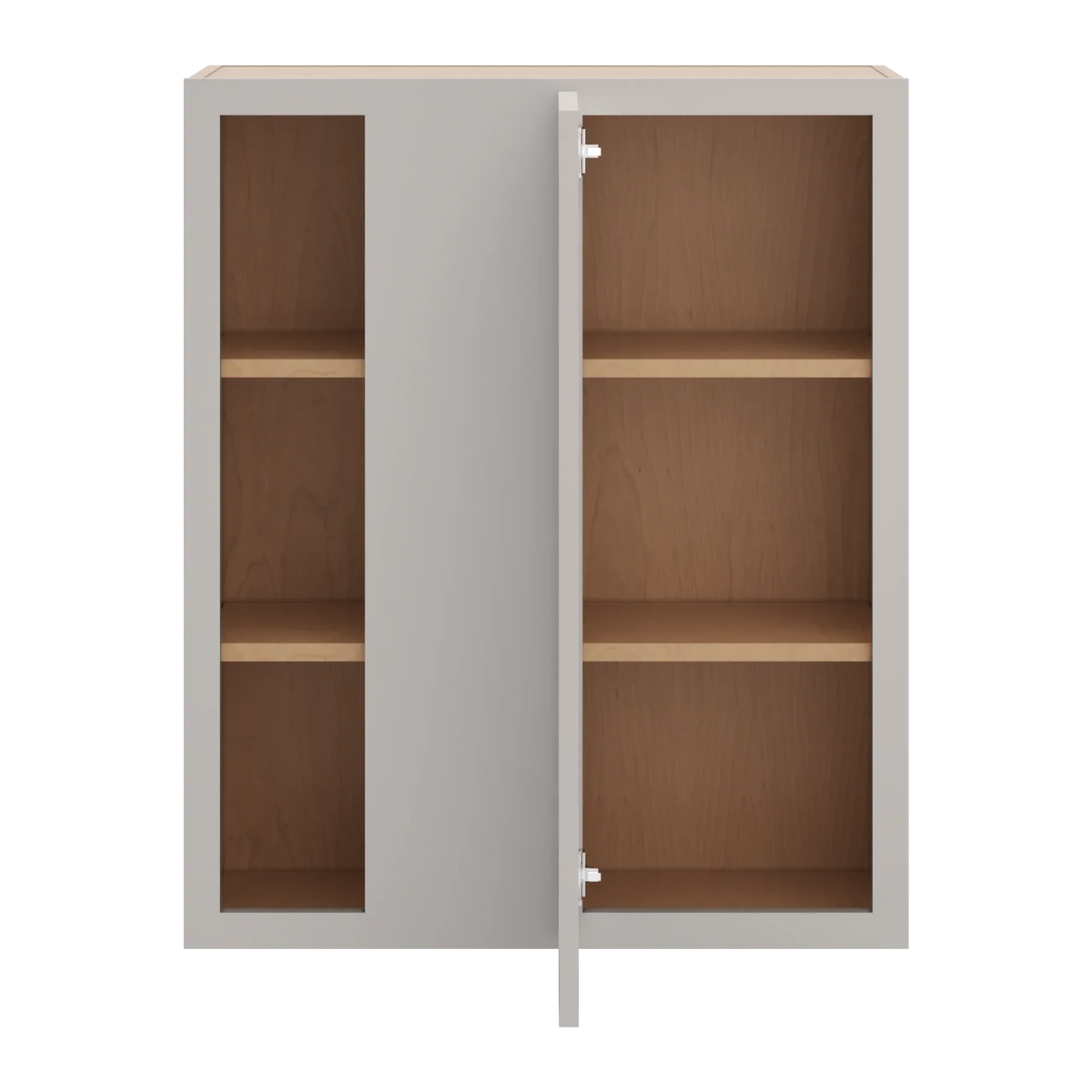 cnc luxor 5 piece misty grey 30 to 33 w x 36 h blind wall cabinet