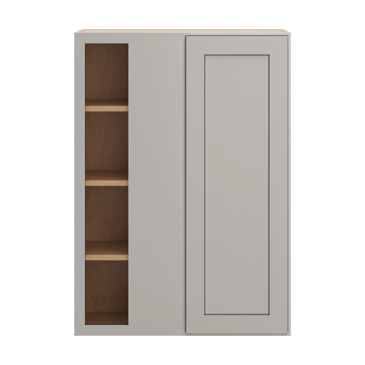 cnc luxor 5 piece misty grey 30 to 33 w x 42 h blind wall cabinet