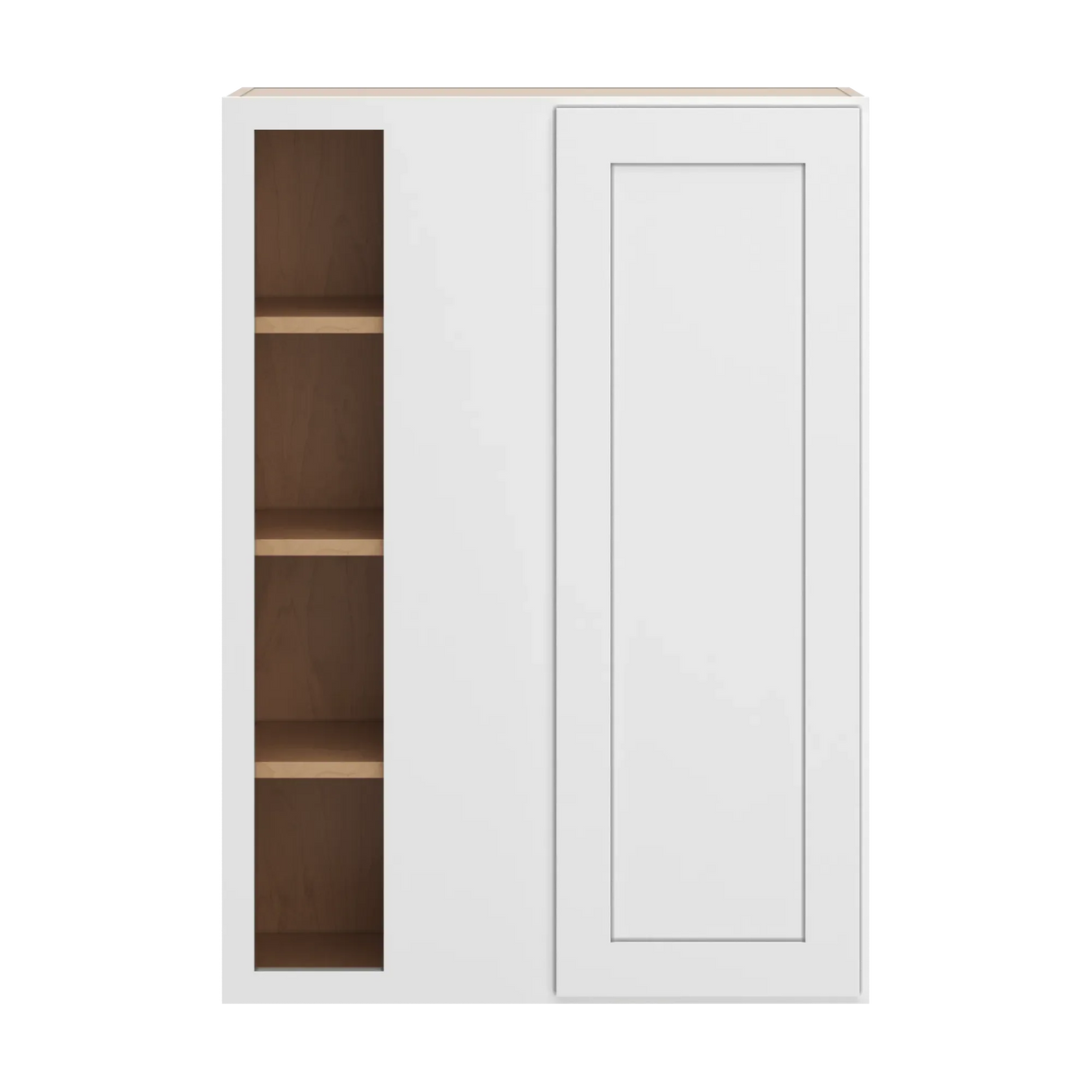 cnc luxor white 30 to 33 w x 42 h blind wall cabinet