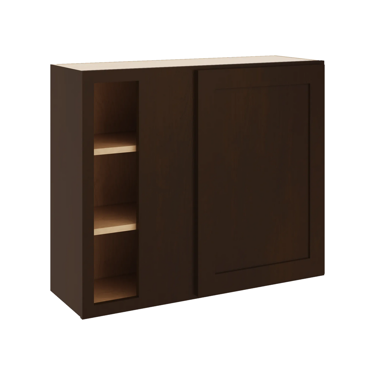 CNC Luxor 5-Piece Espresso 36 To 39" W X 30" H Blind Wall Cabinet