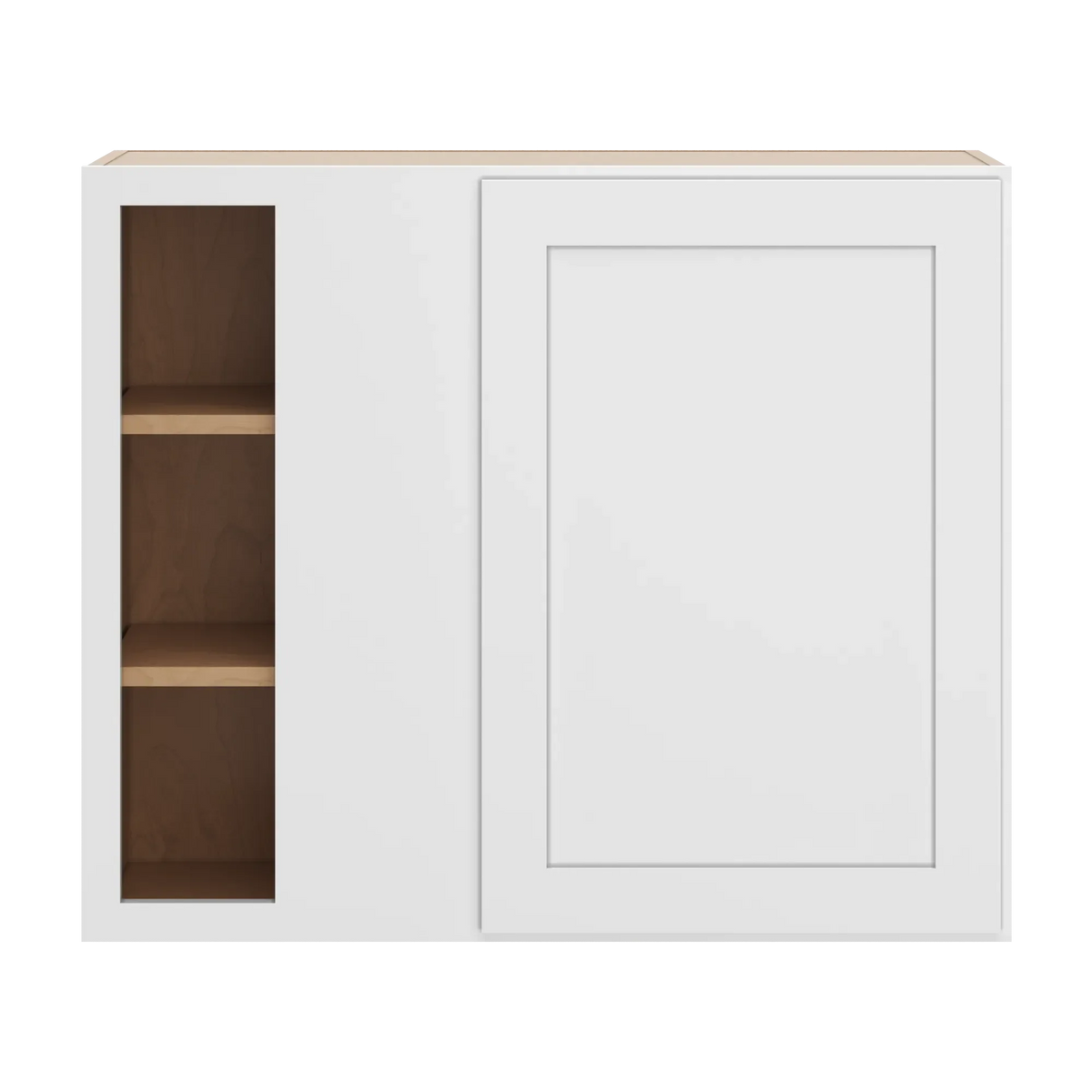 cnc luxor white 36 to 39 w x 30 h blind wall cabinet