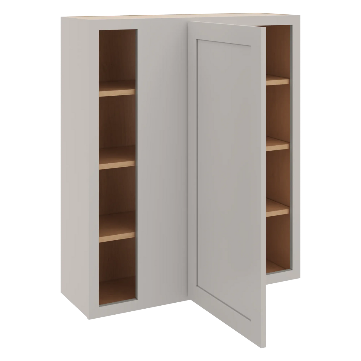 cnc luxor 5 piece misty grey 36 to 39 w x 42 h blind wall cabinet