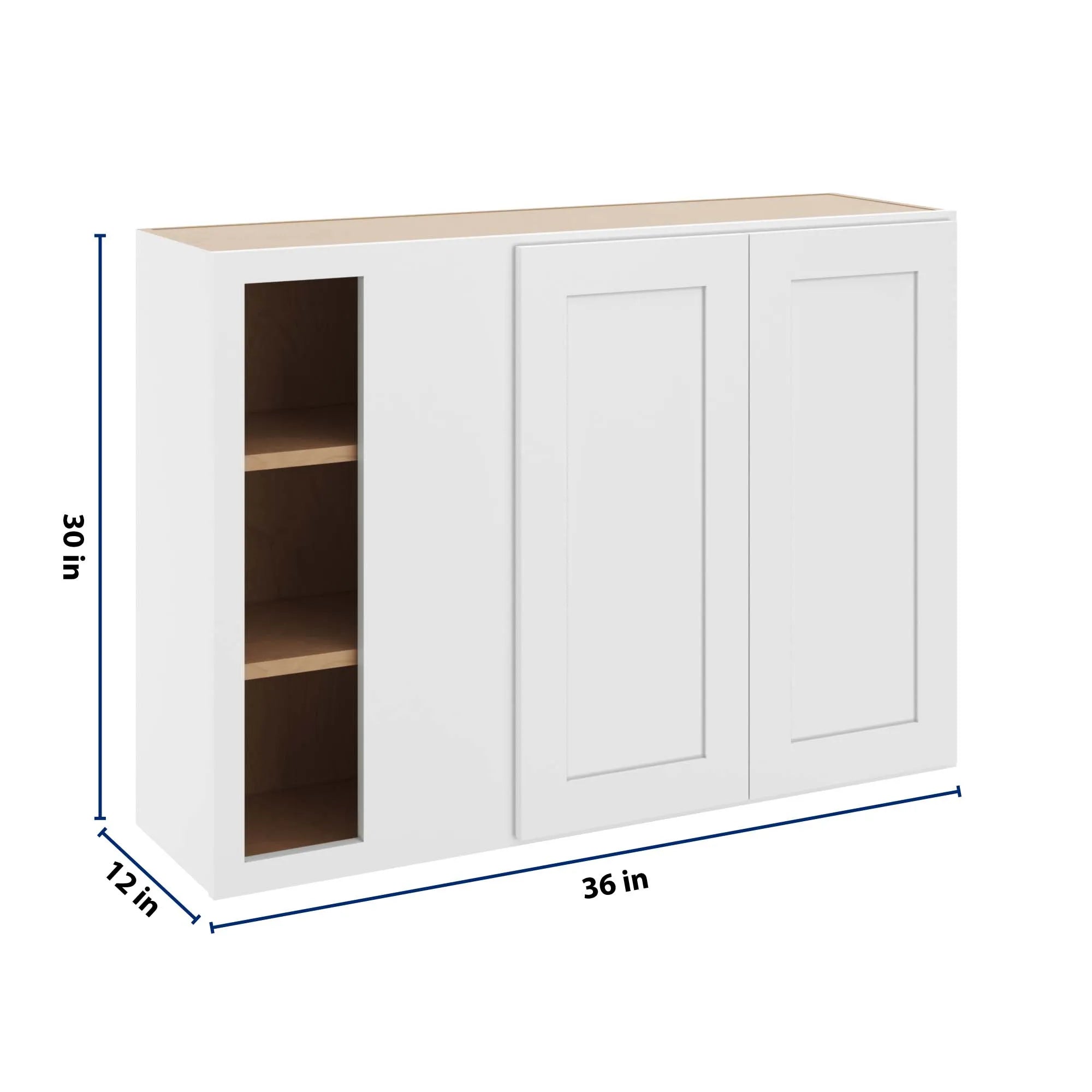 BLW424530 Close Angle White