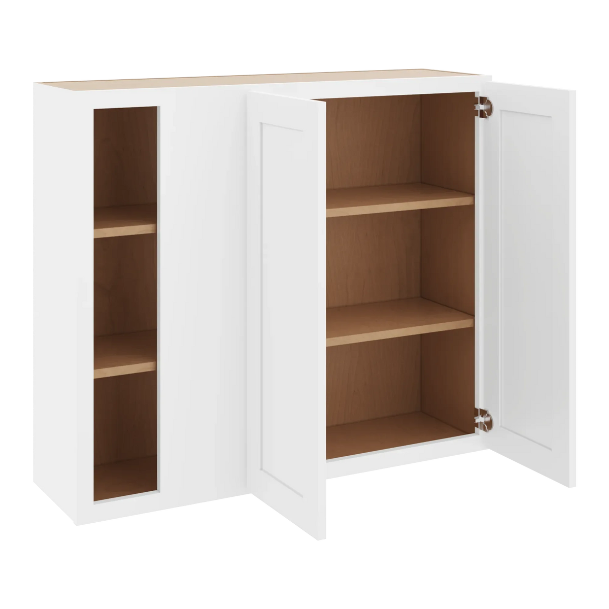 cnc luxor white 42 to 45 w x 36 h blind wall cabinet