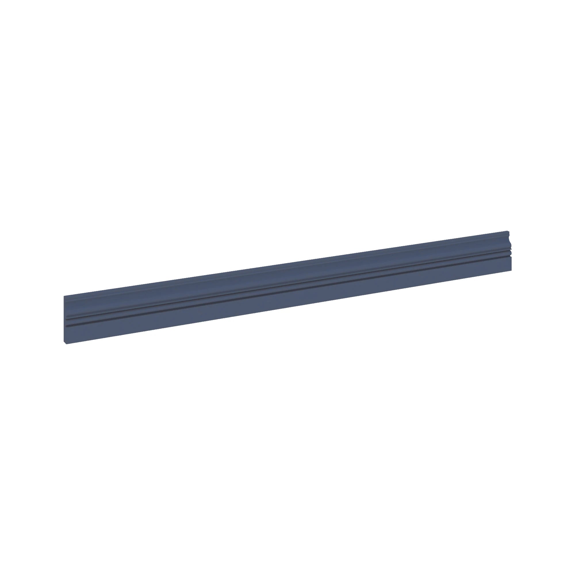 Modernform Cabinet Signature Blue 96" W X 4" H X 3/4" D Base Molding