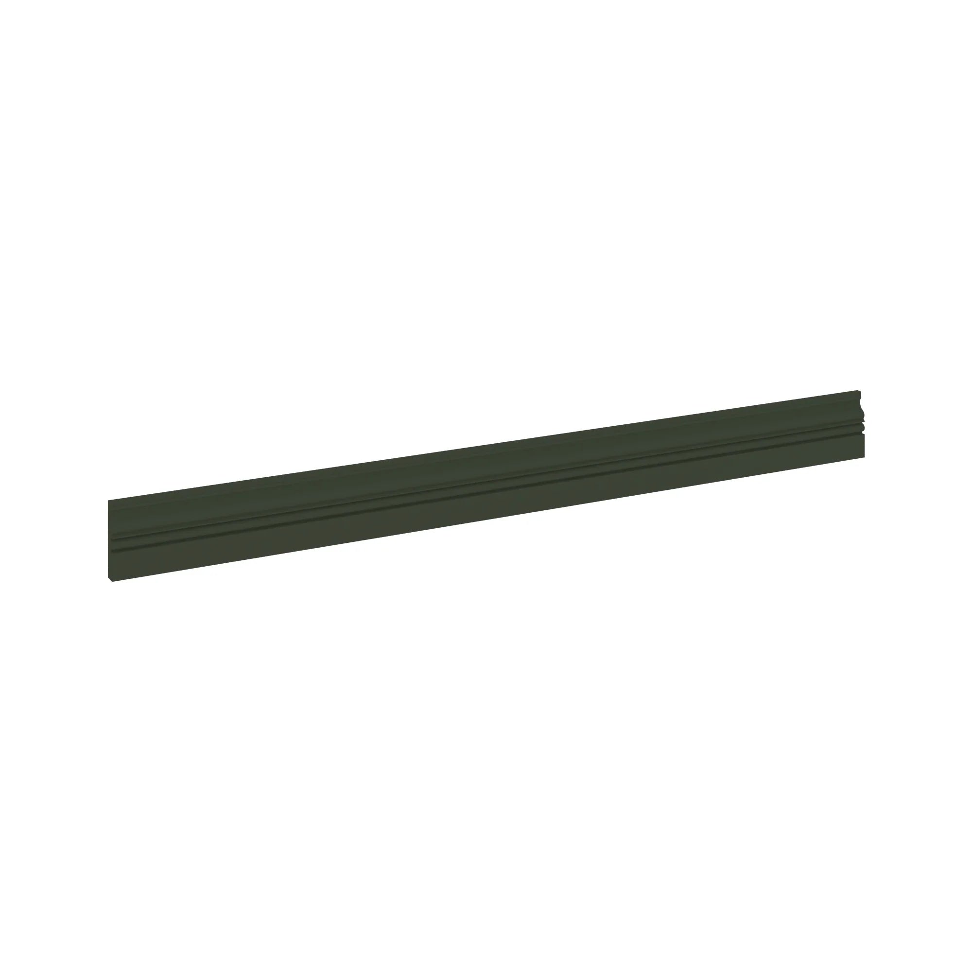 Modernform Cabinet Slim Sage Green 96" W X 4" H X 3/4" D Bottom Molding