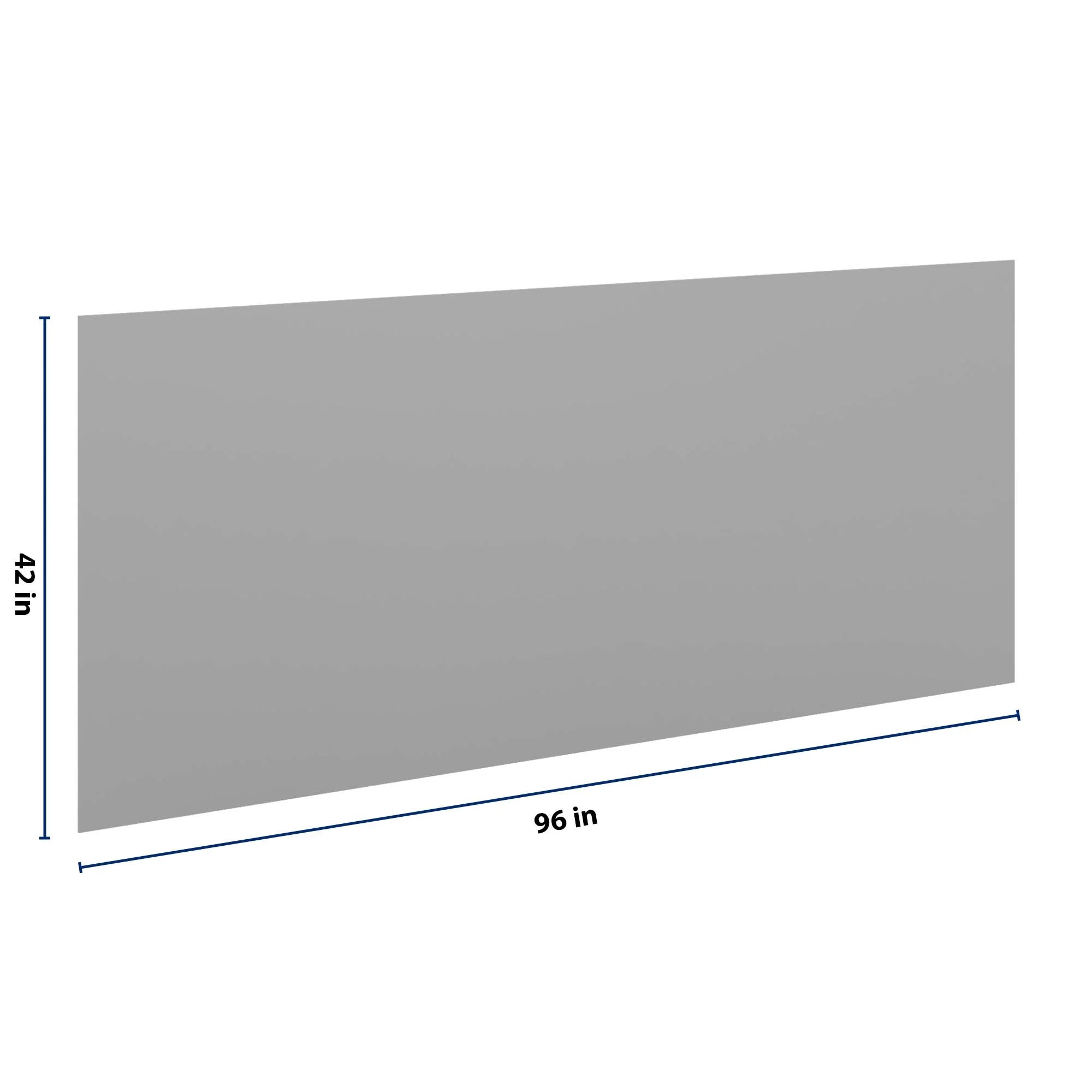 J&K Castle Grey S5 BP9642 - Finished Skin Panel (Short Grain) 96" W x 42" H