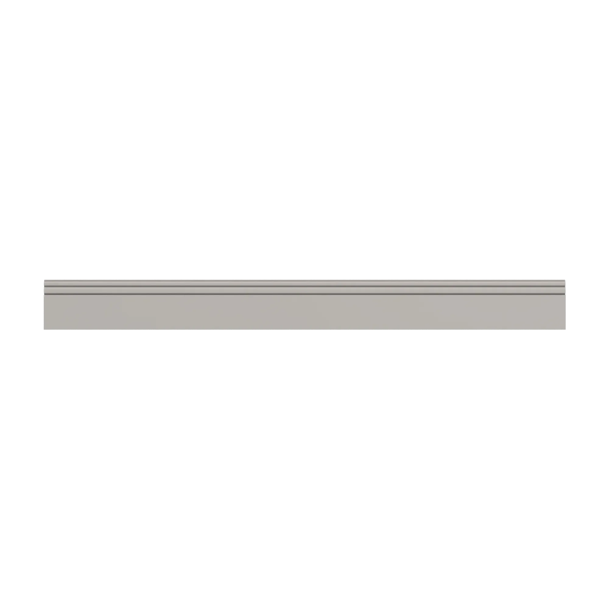 cnc luxor 5 piece misty grey 96 w x 4 1 2 h base molding