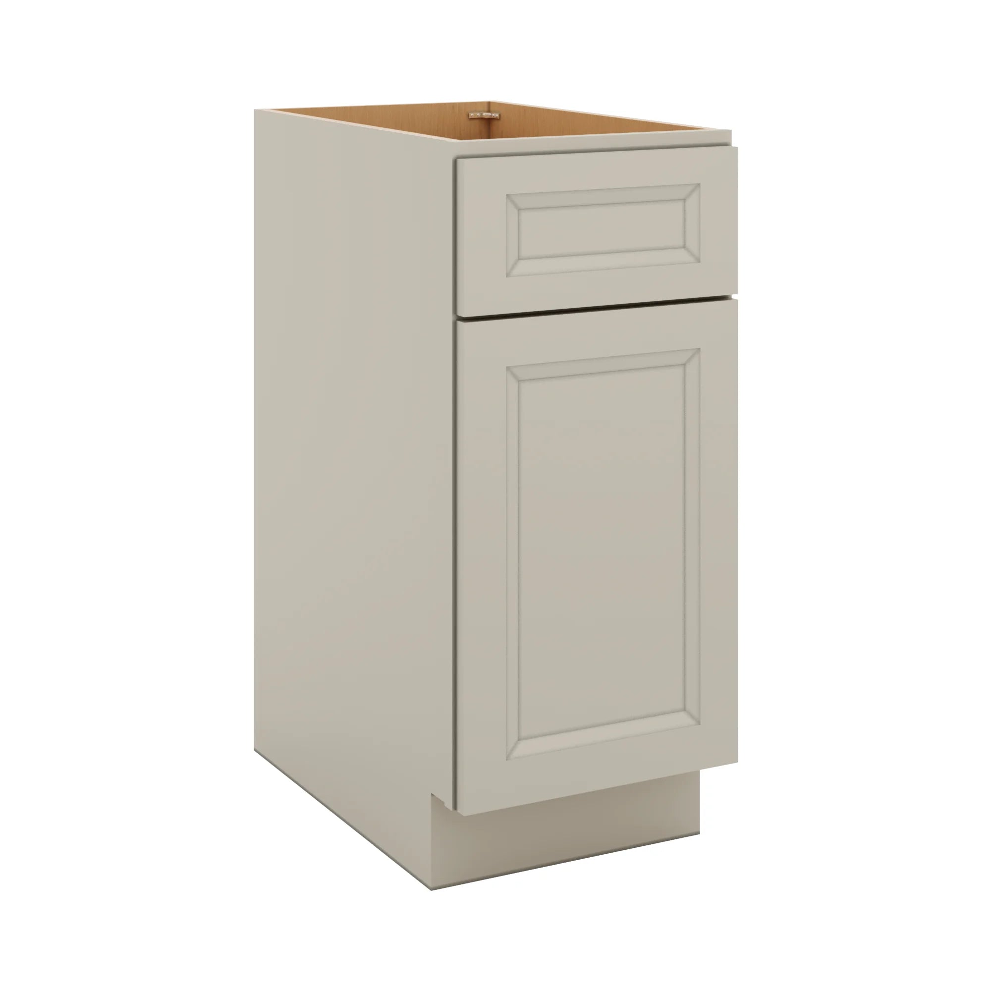 J&K Pebble B6 Base Waste Bin Pull-Out w/One (1) Bin Cut-out - 15" W