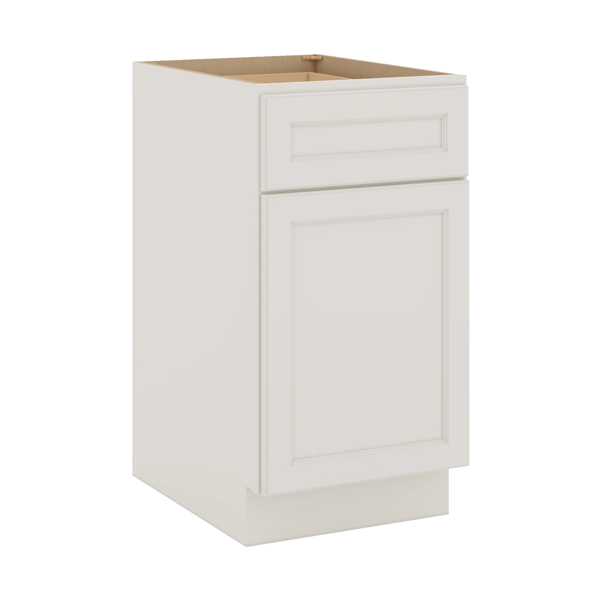 J&K Dove E1 Base Waste Bin Pull-Out w/Two (2) Bin Cut-outs - 18" W