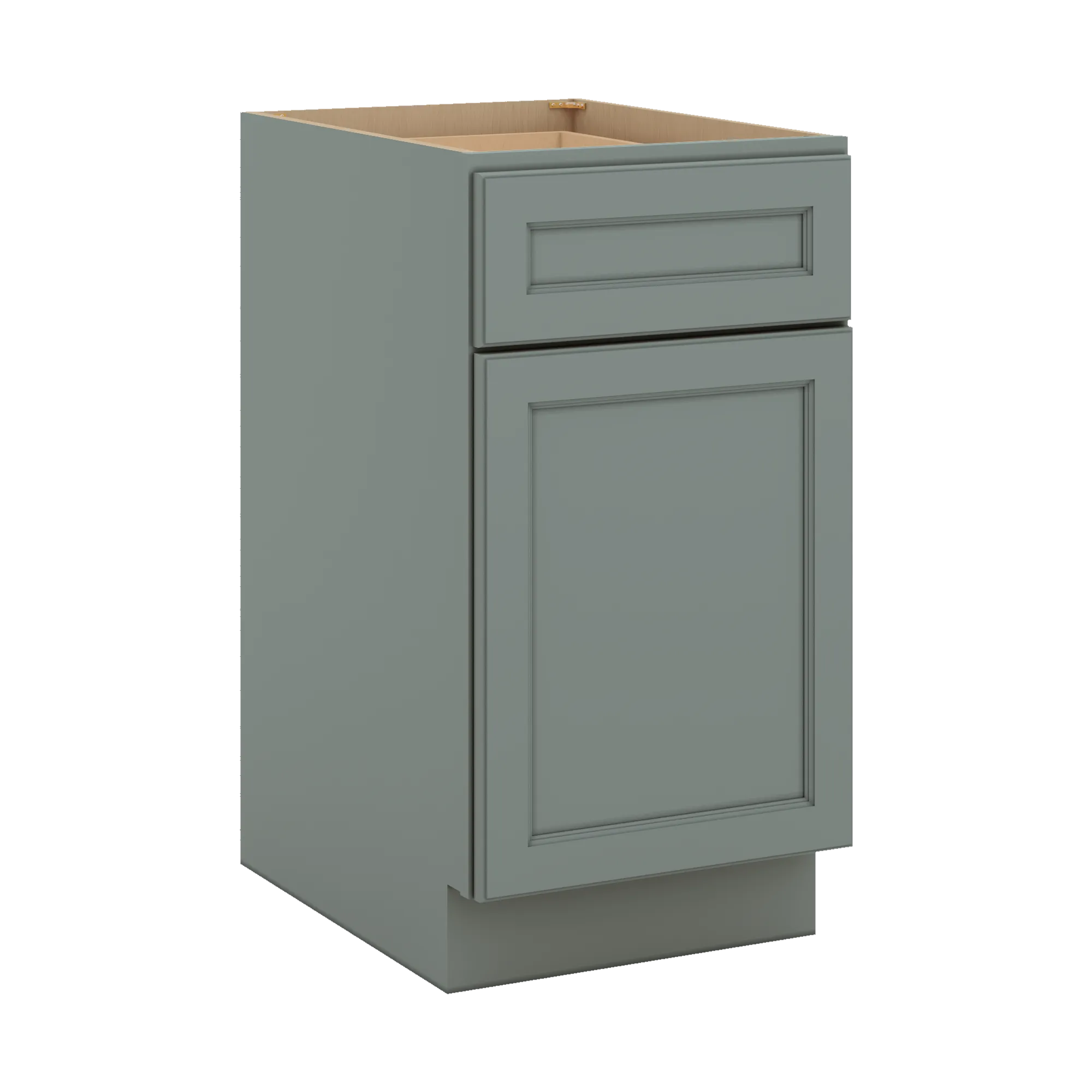J&K Sage E3 Base Waste Bin Pull-Out w/Two (2) Bin Cut-outs - 18" W
