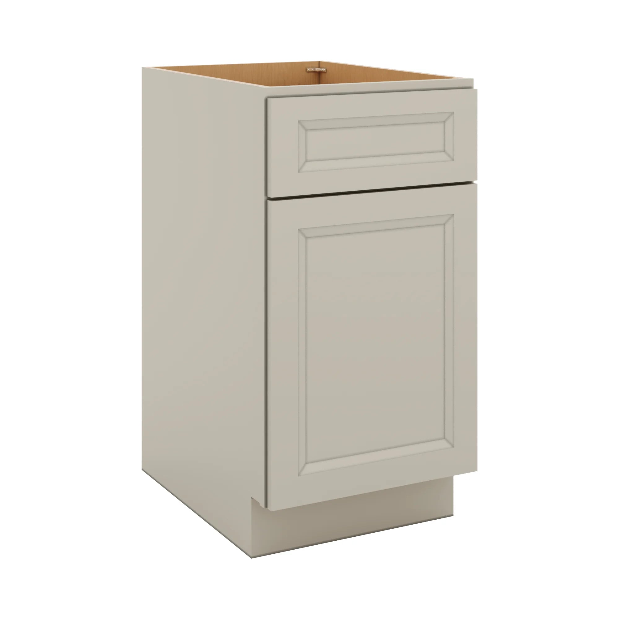 J&K Pebble B6 Base Waste Bin Pull-Out w/Two (2) Bin Cut-outs - 18" W