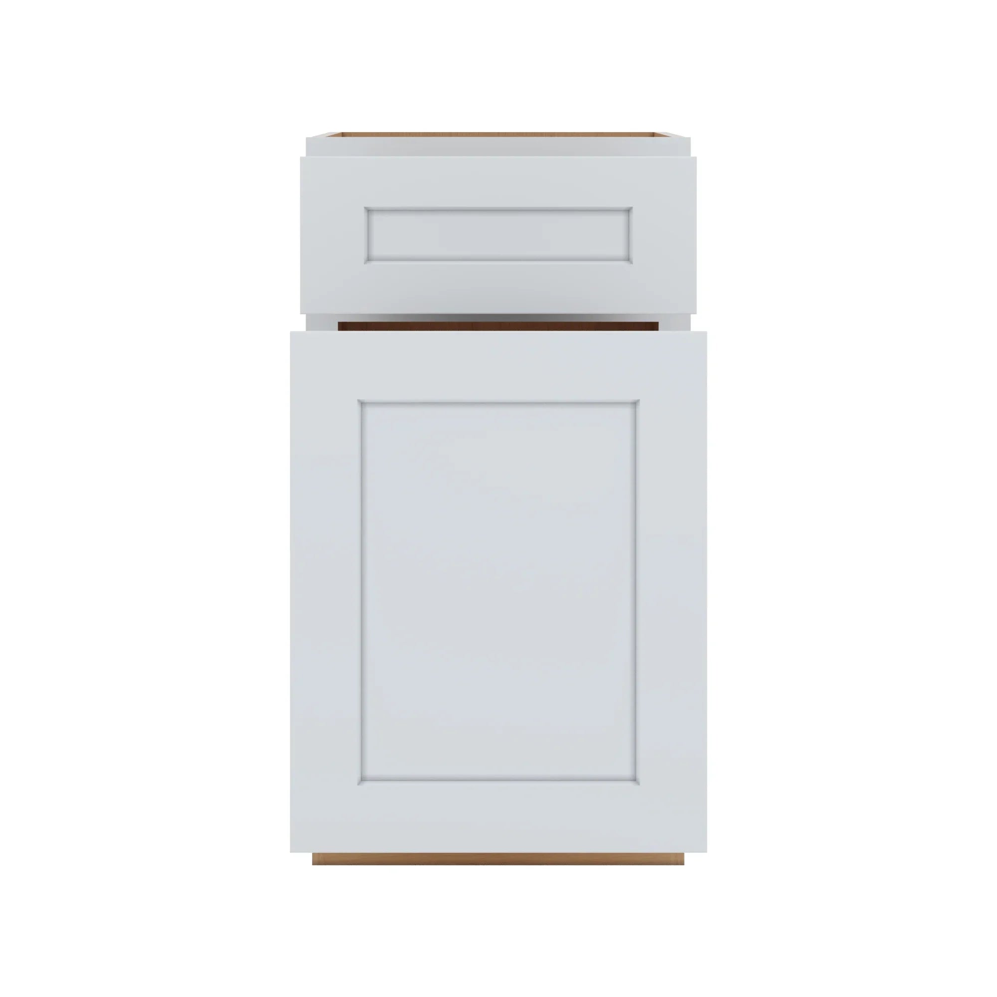Two (2) Bin Cut outs   18" W