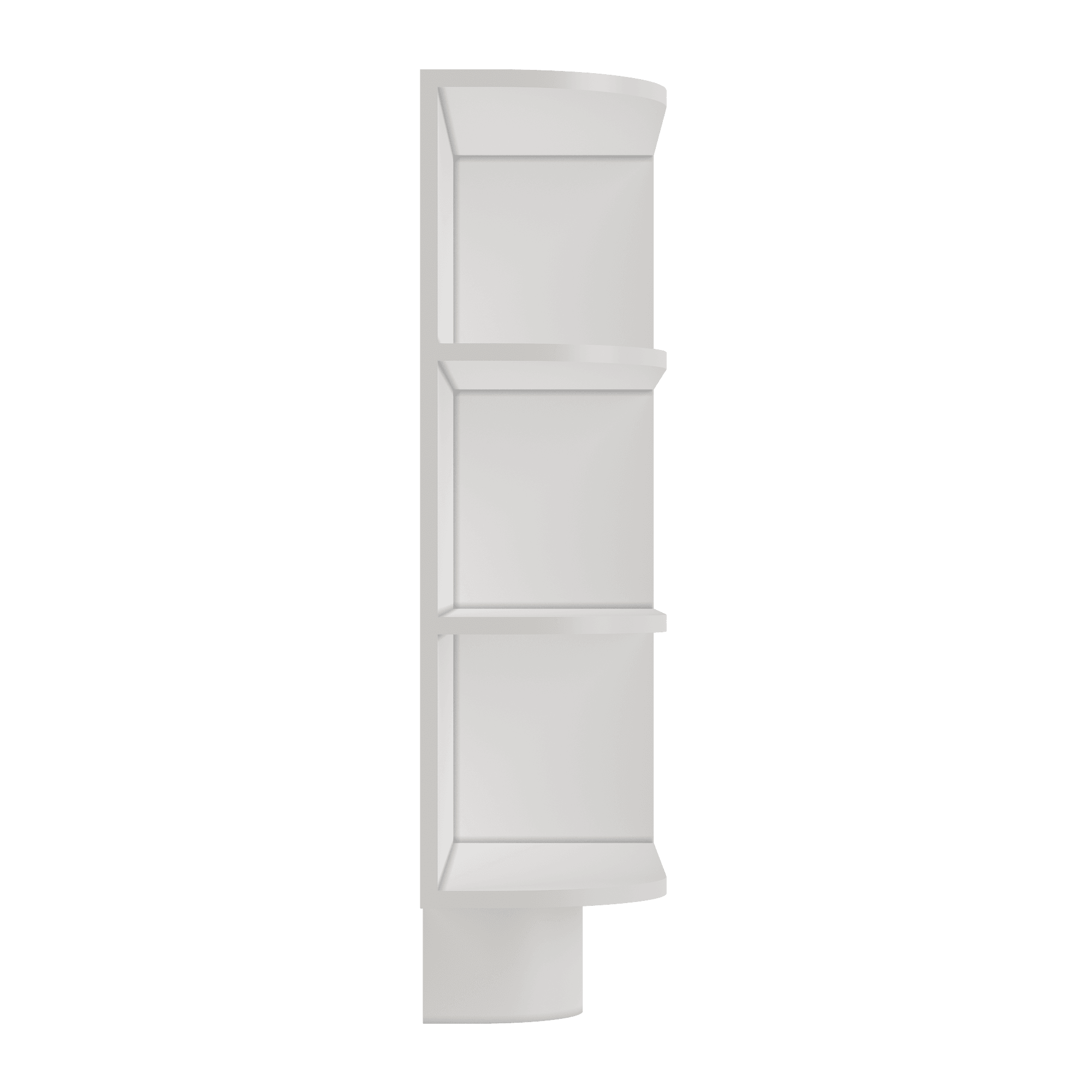 What-Not Shelf Base Kitchen Cabinet BWNT9 Alpina White LessCare 9 in. width 34.5 in. height 24 in. depth