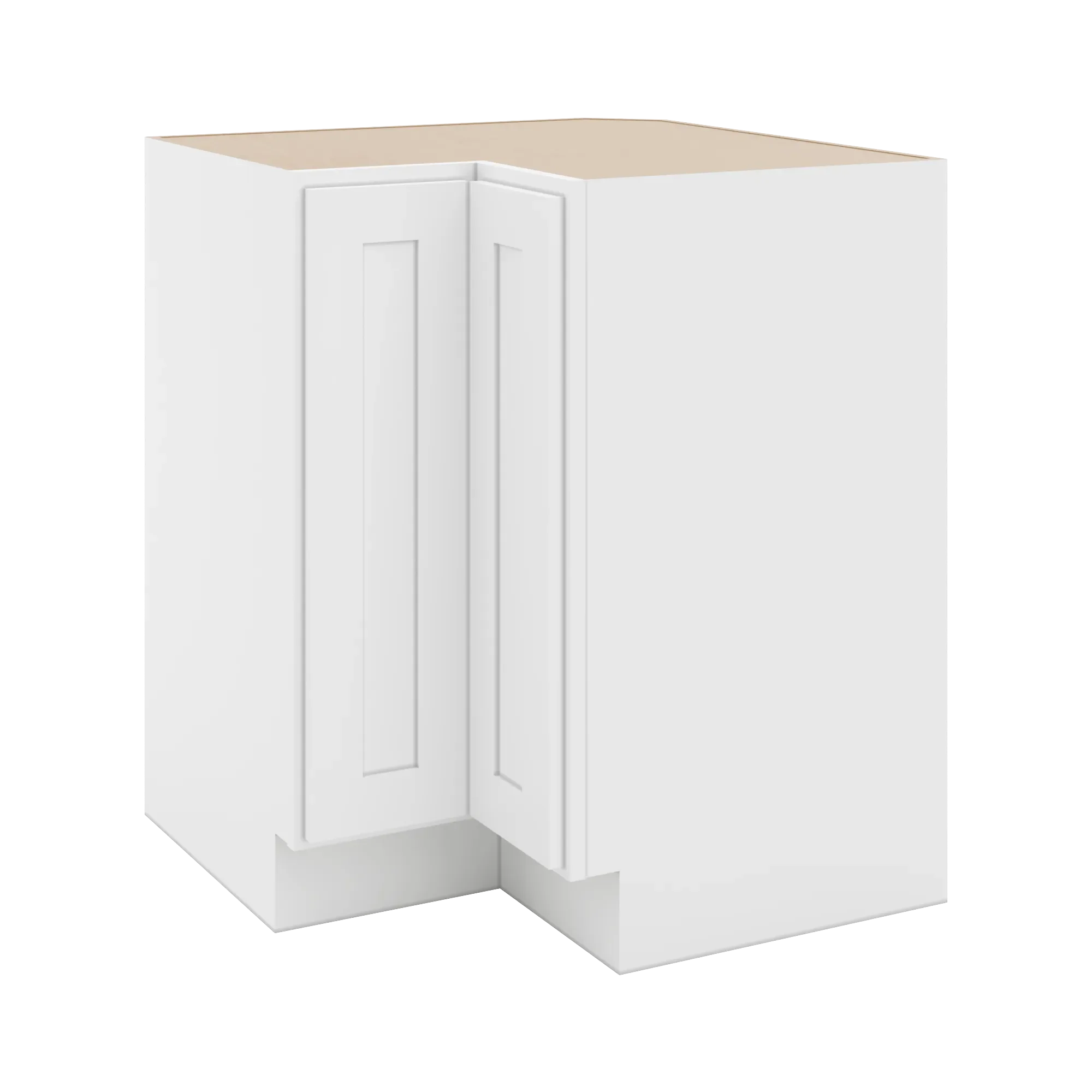 cnc luxor 5 piece white 33 w carousel corner base cabinet
