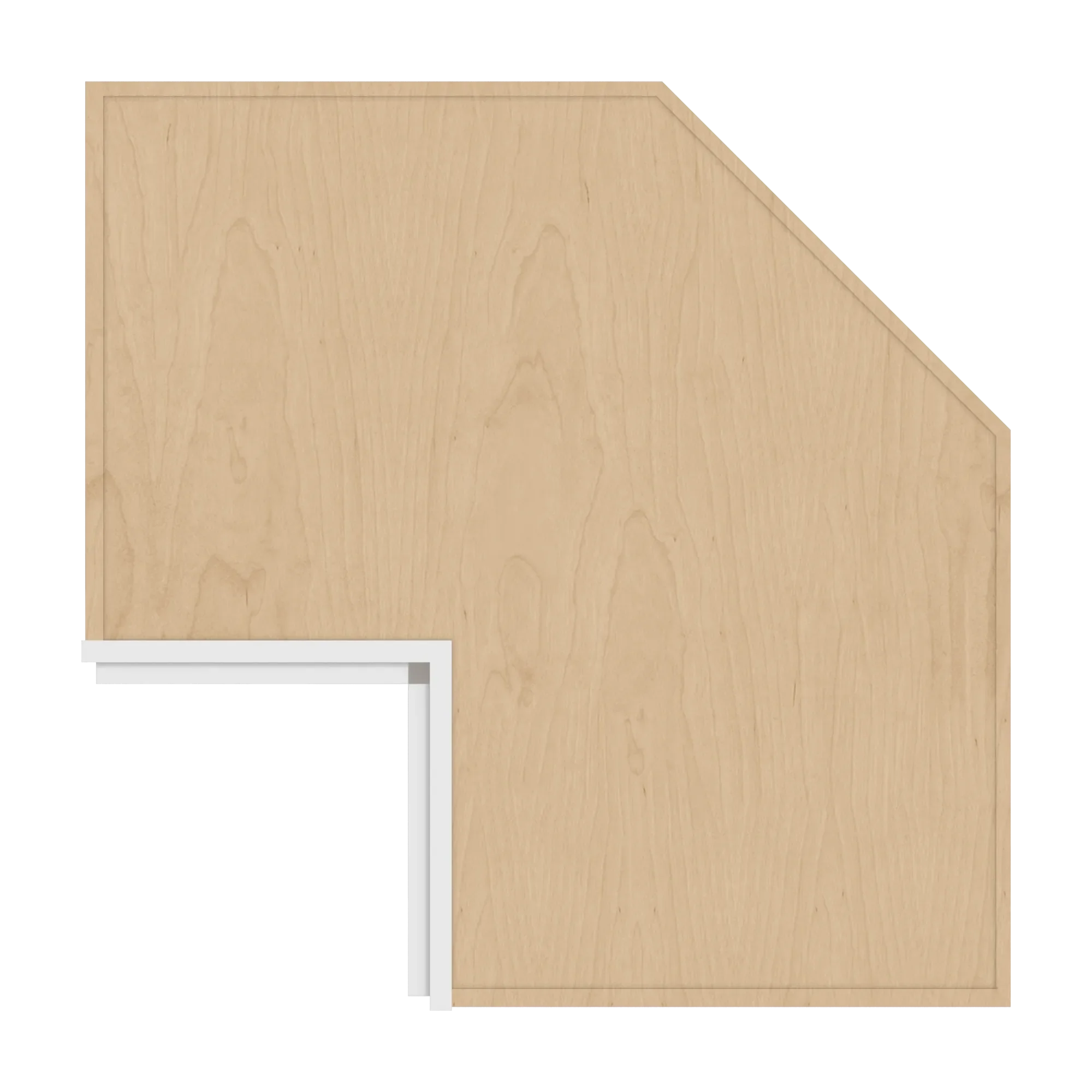 cnc luxor 5 piece white 36 w lazy susan corner base cabinet