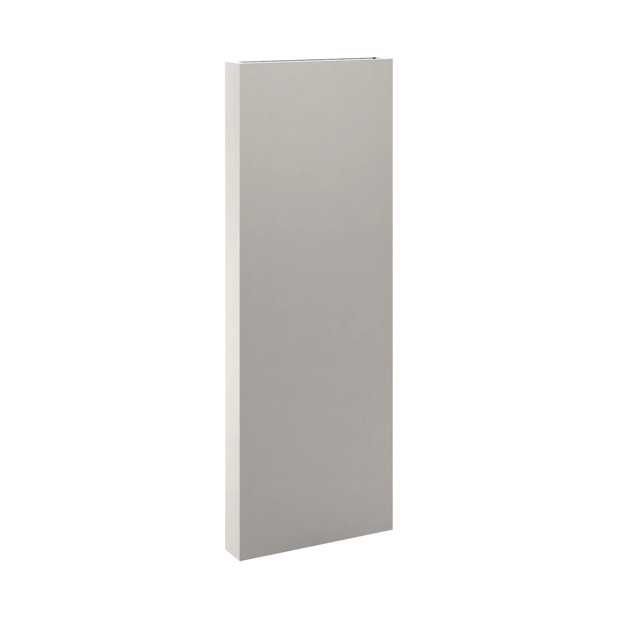 cnc luxor 5 piece misty grey 3 w x 42 h x 15 d column