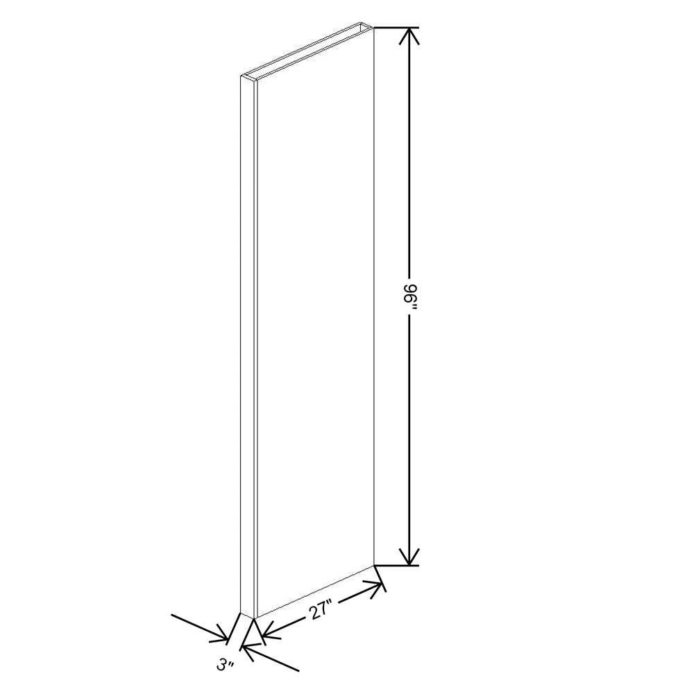 Fabuwood Allure Fusion Kona 96"H Column