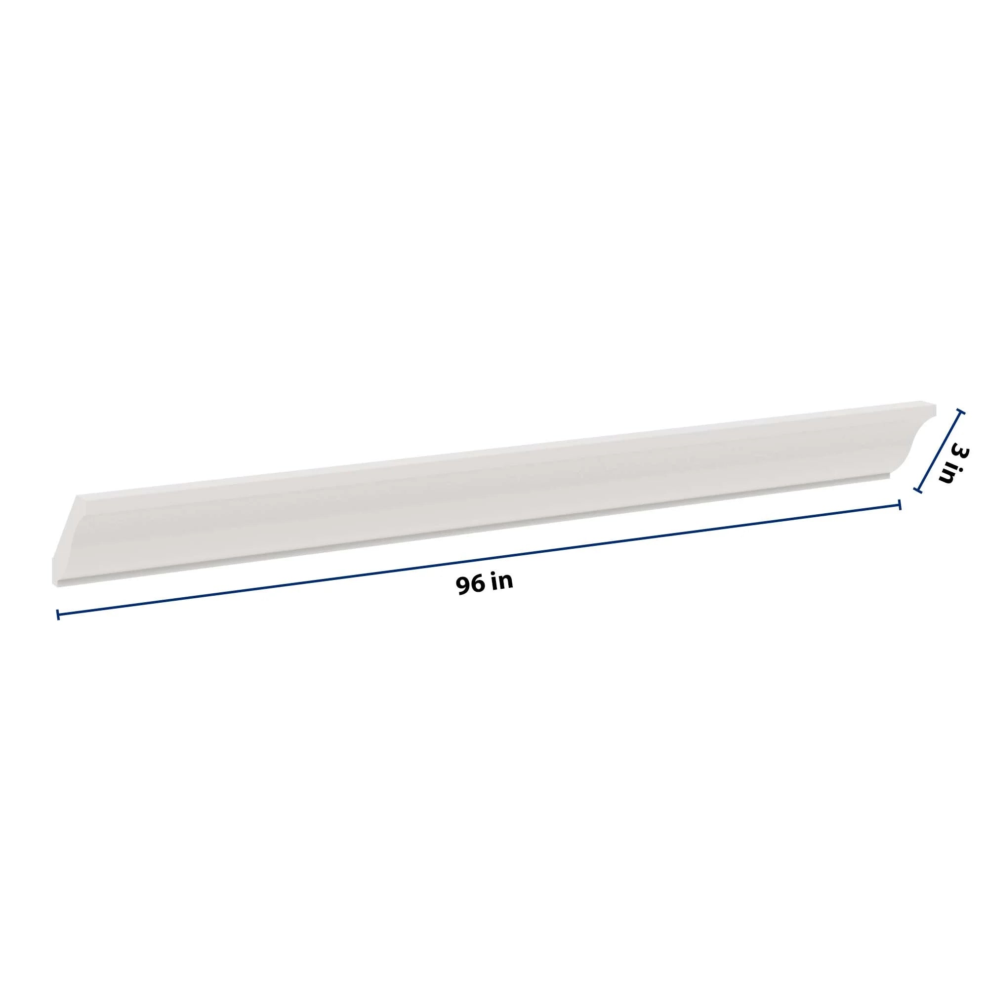 J&K Pure B5 96" W 10-4 1/4 Crown Molding