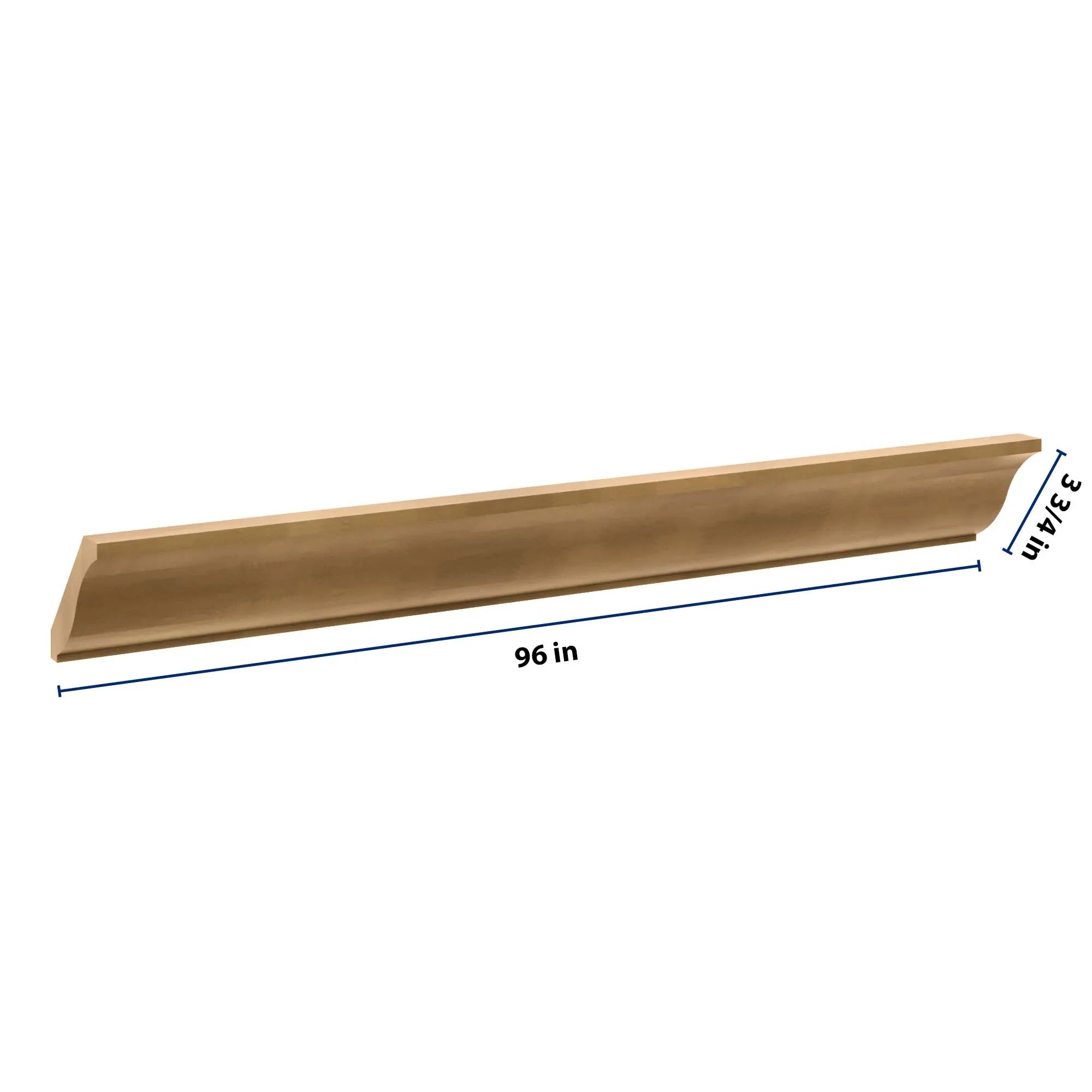 J&K Butterscotch B8 96" W Large Crown Molding