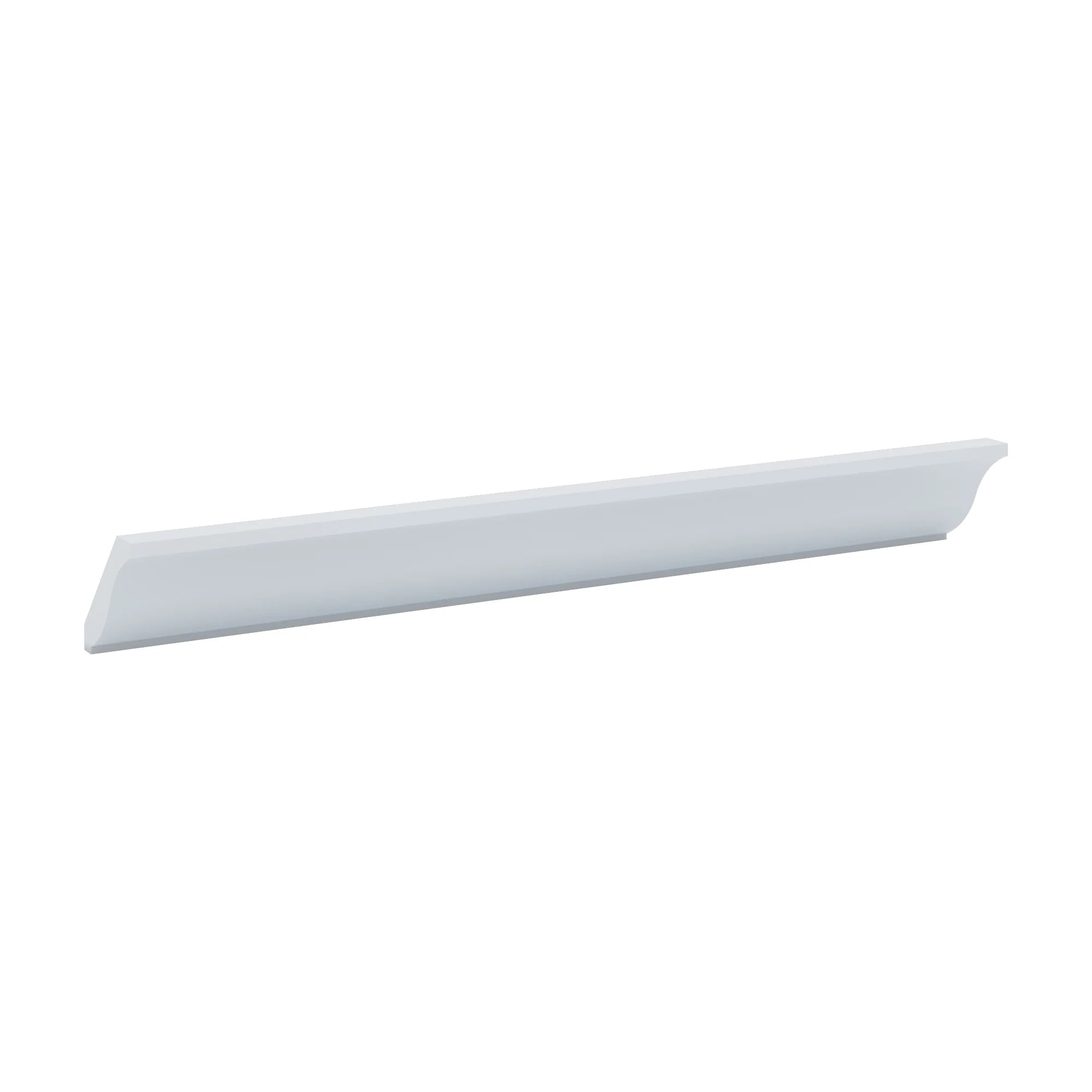 J&K White Shaker S8 96" W Large Crown Molding