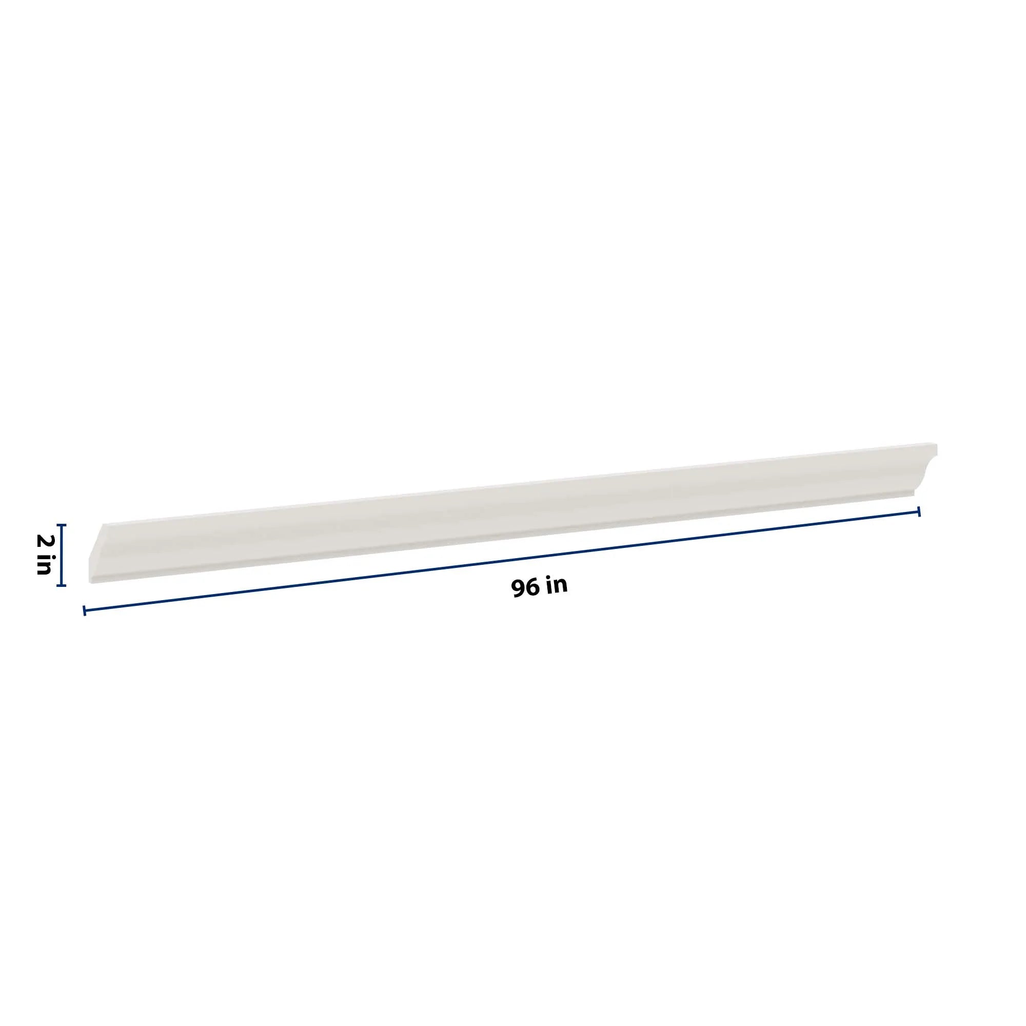 J&K Dove E1 96" W Crown Molding