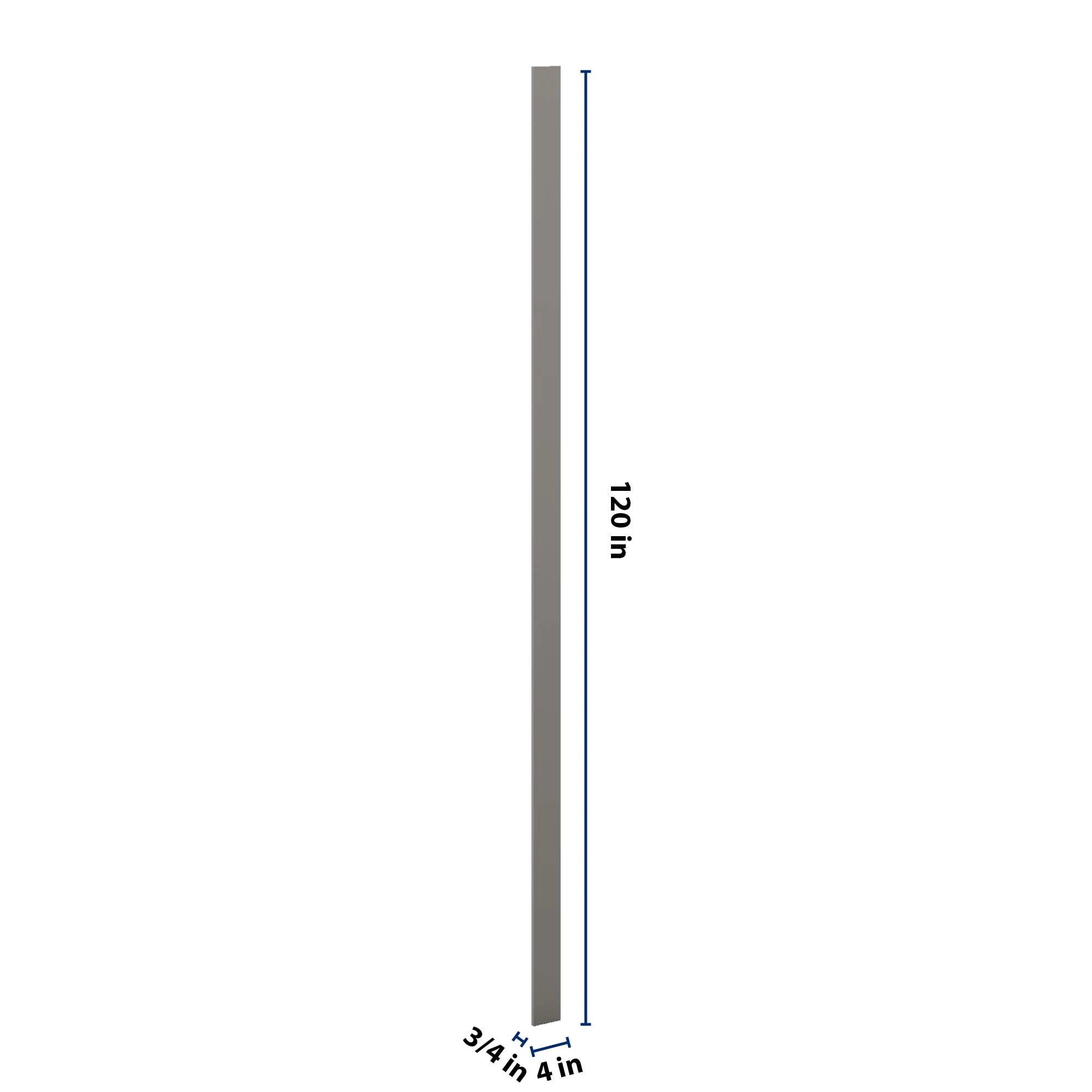 J&K Greige K3 Tall Filler 4" W x 120" H