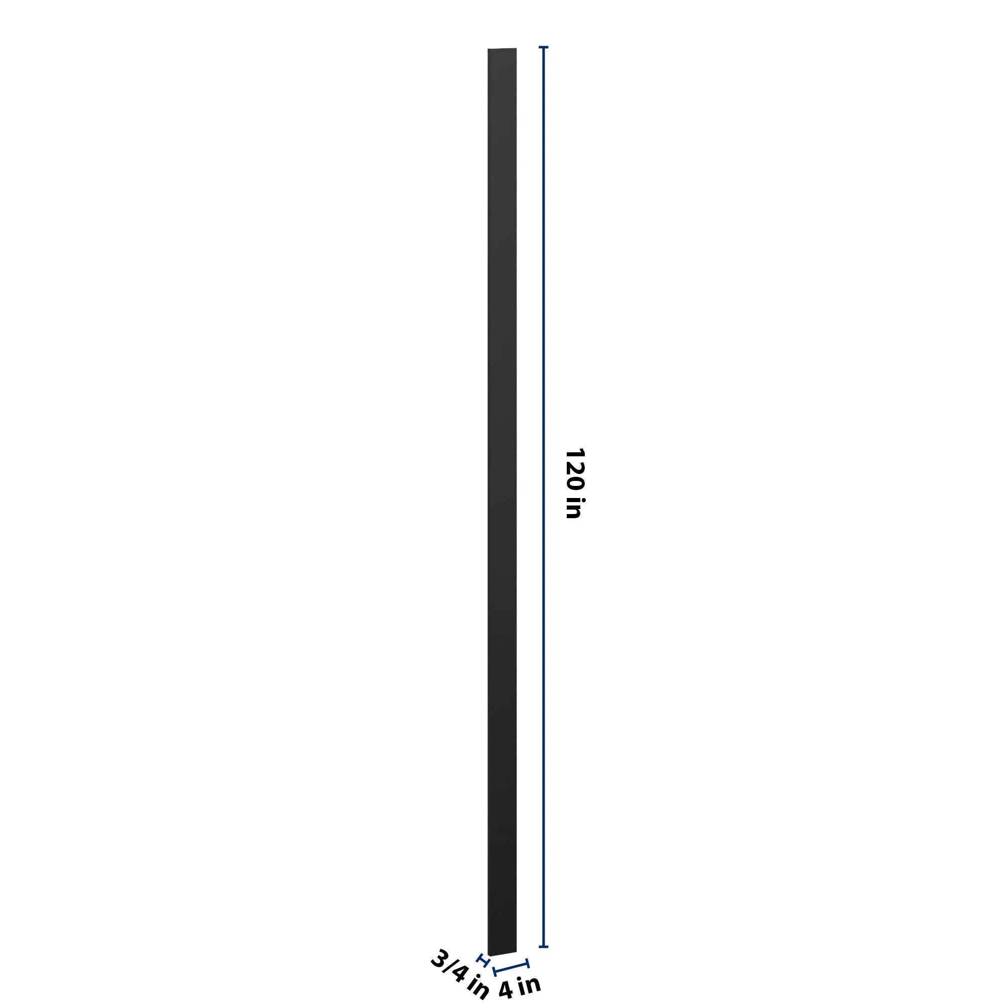 J&K Charcoal E2 Tall Filler 4" W x 120" H