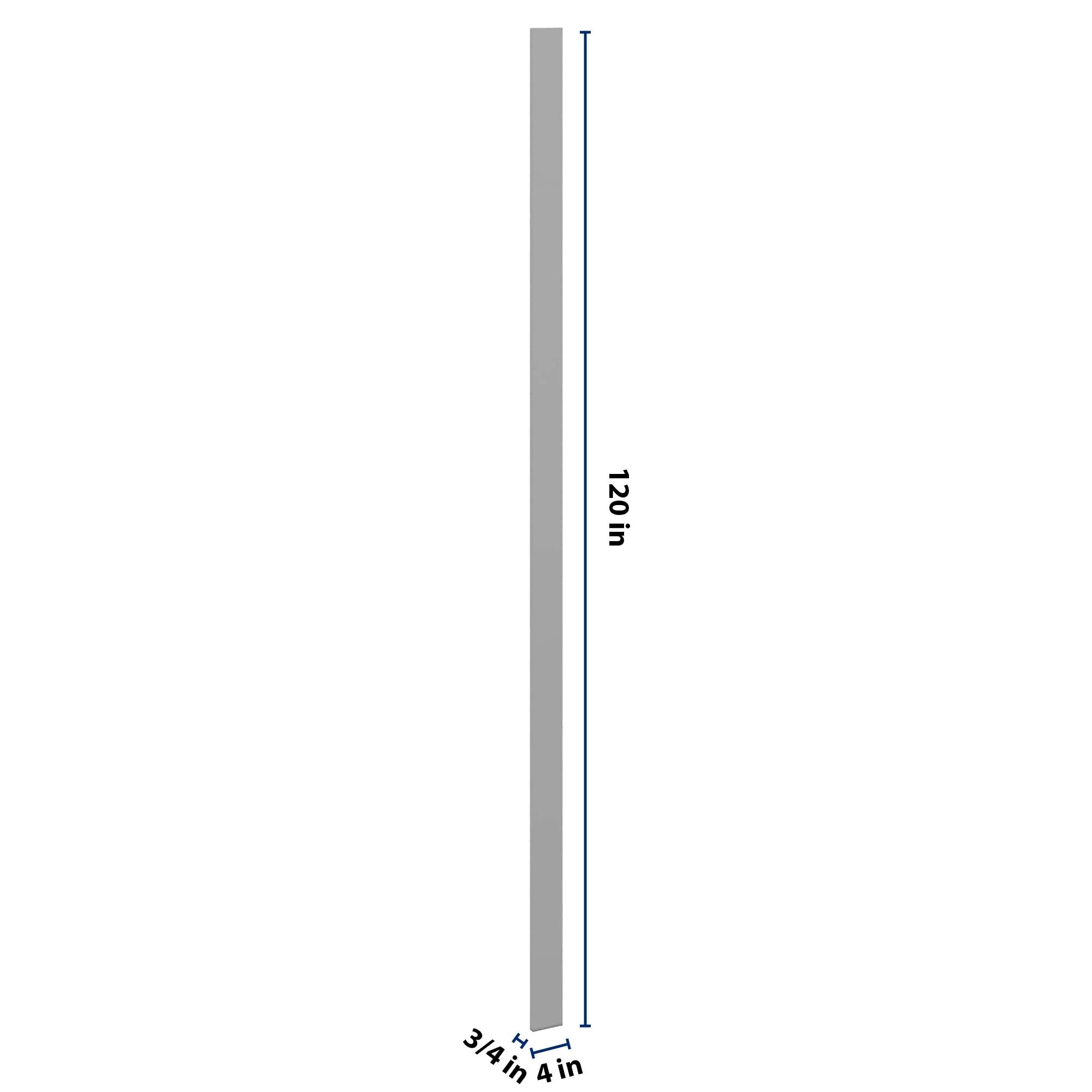 J&K Castle Grey S5 Tall Filler 4" W x 120" H